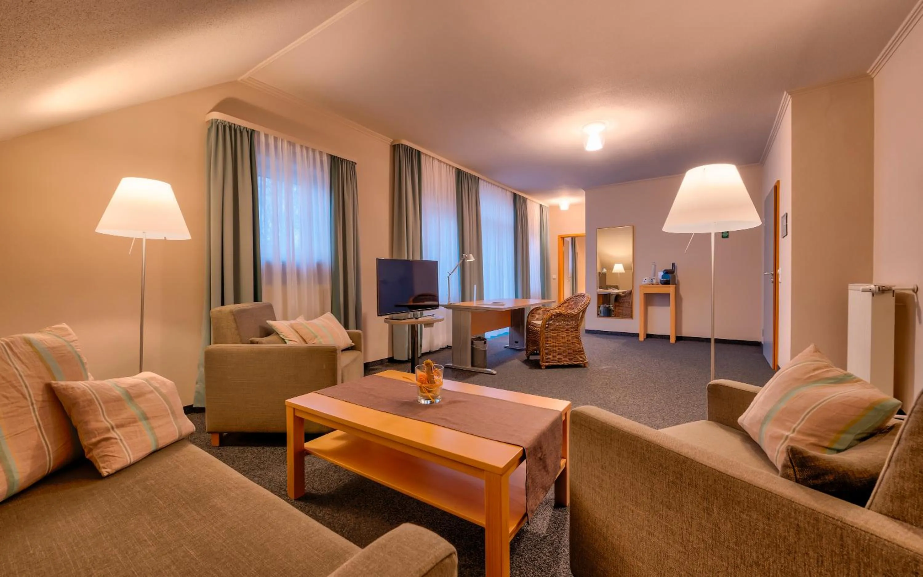 Living room in Golfhotel Fahrenbach