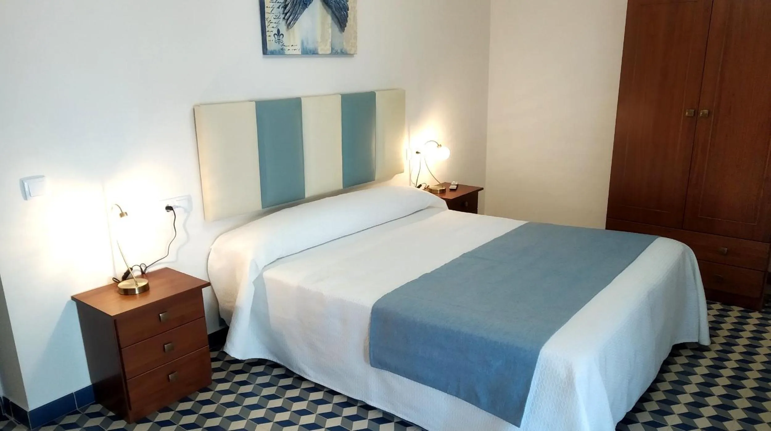 Bed in Alojamiento Rural La Estrella de David