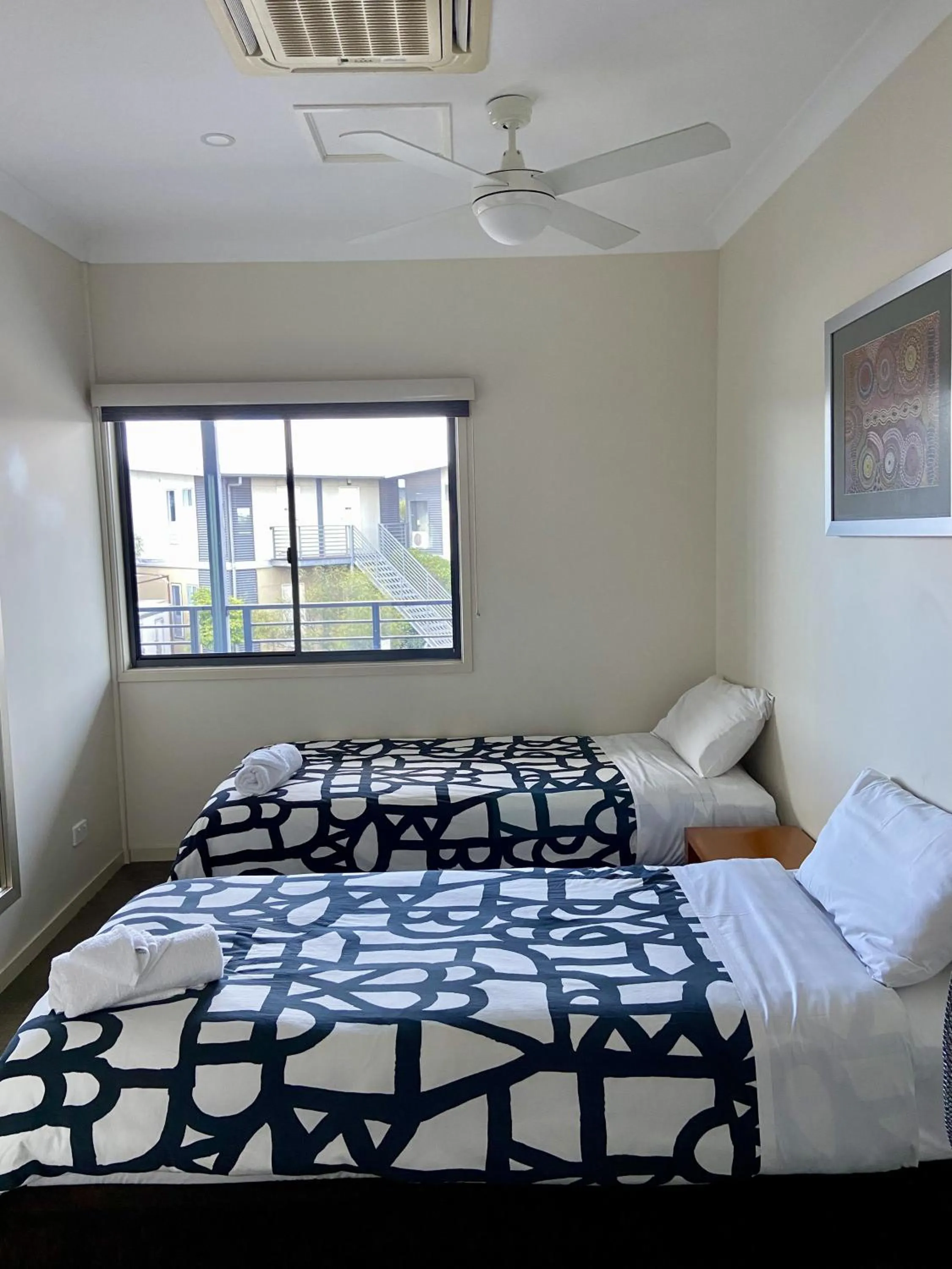 Bed in Black Rock Inn