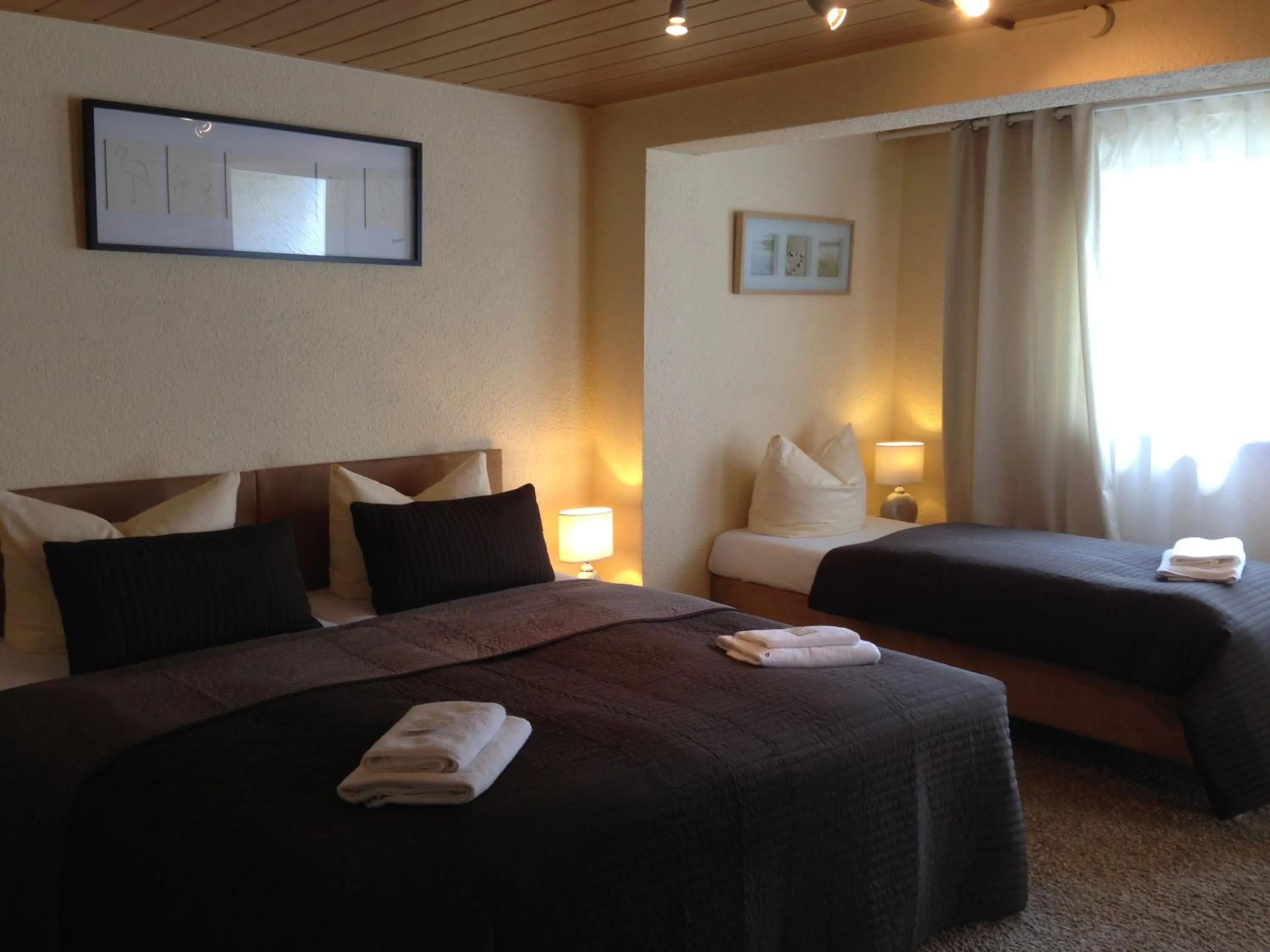 Photo of the whole room, Bed in Hotel Sonnenhof