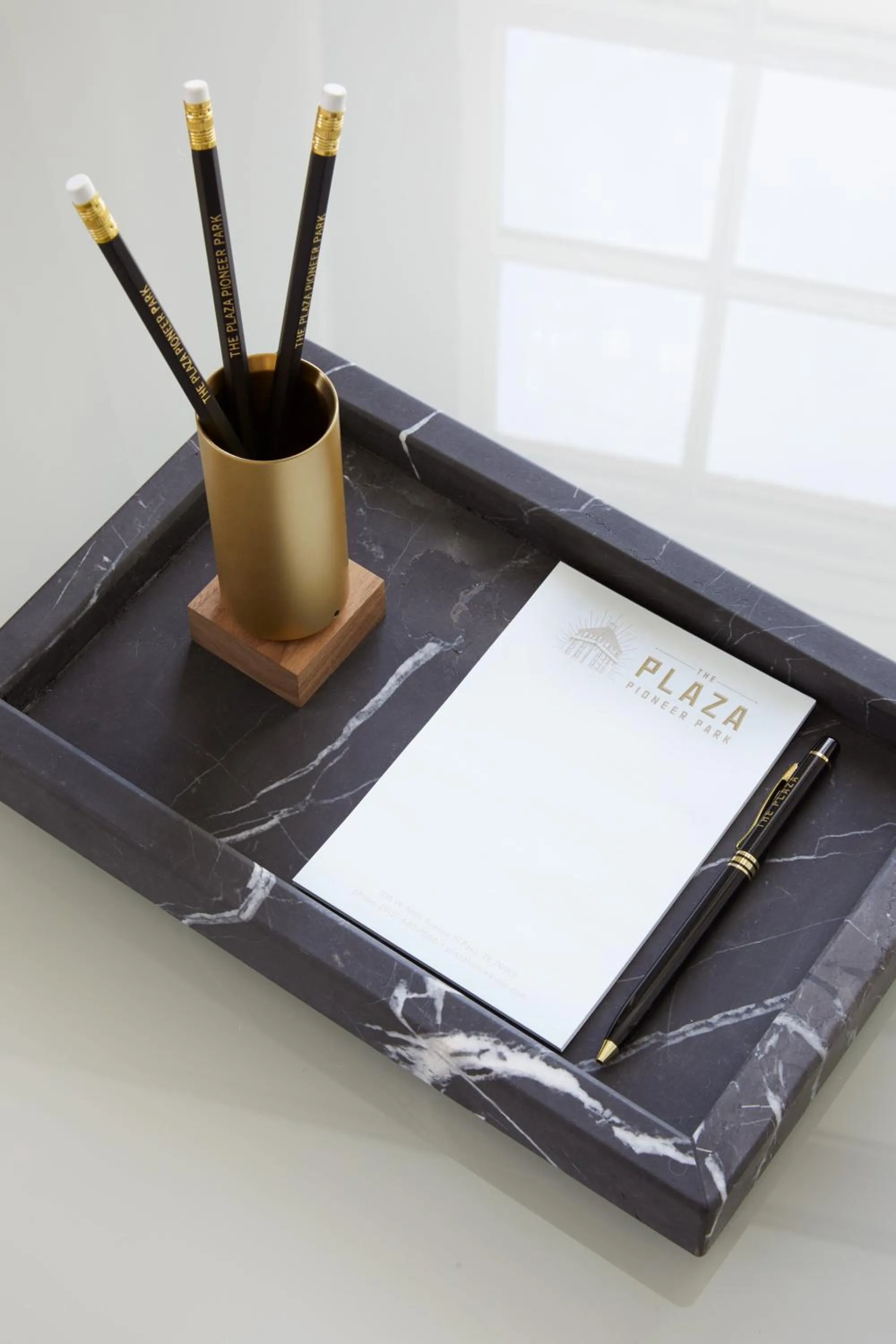 Decorative detail in The Plaza Hotel Pioneer Park