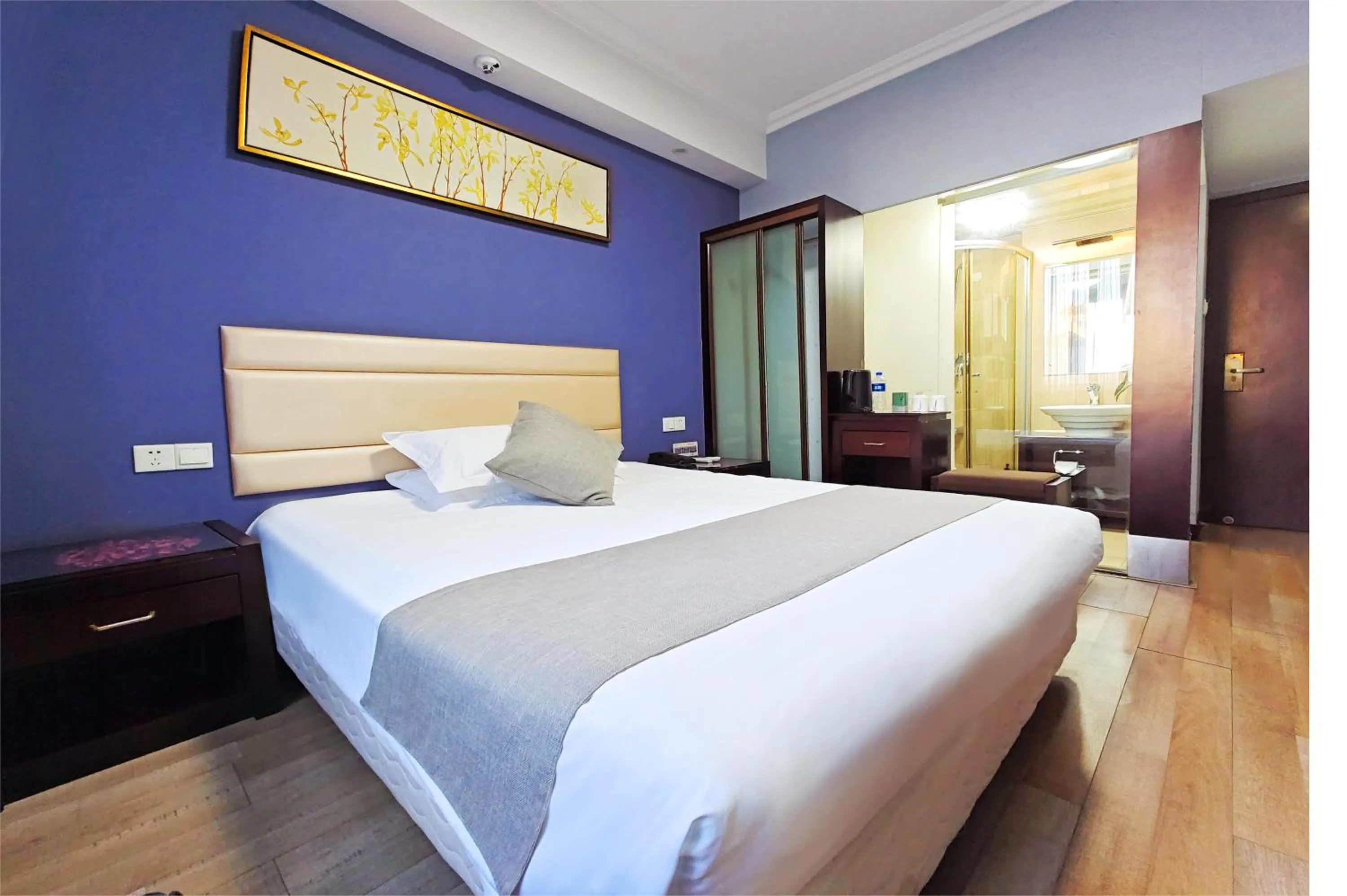 Bed in Hangzhou Bokai Westlake Hotel