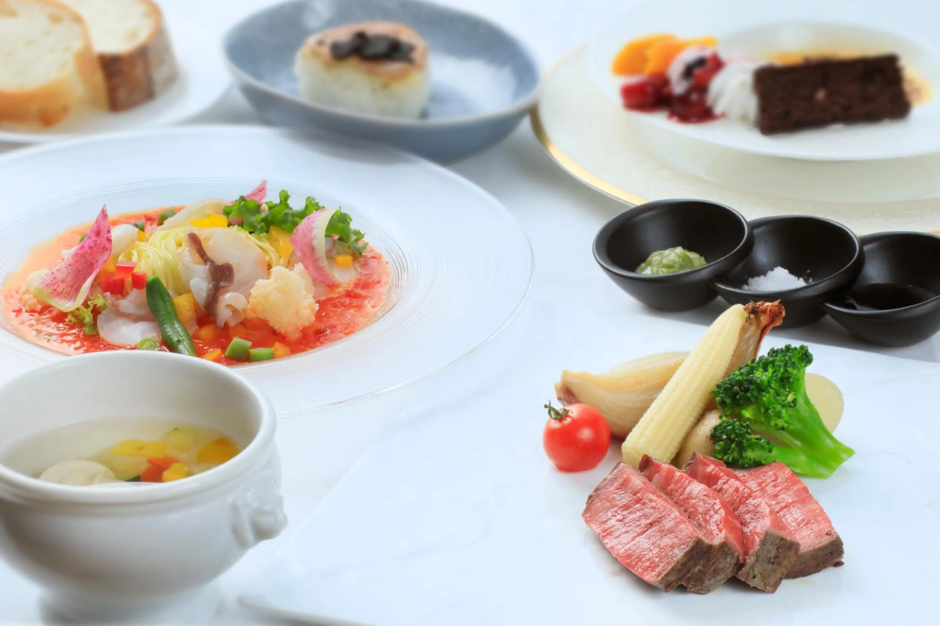 Restaurant/places to eat in Yutorelo Tateshina Hotel with DOGS