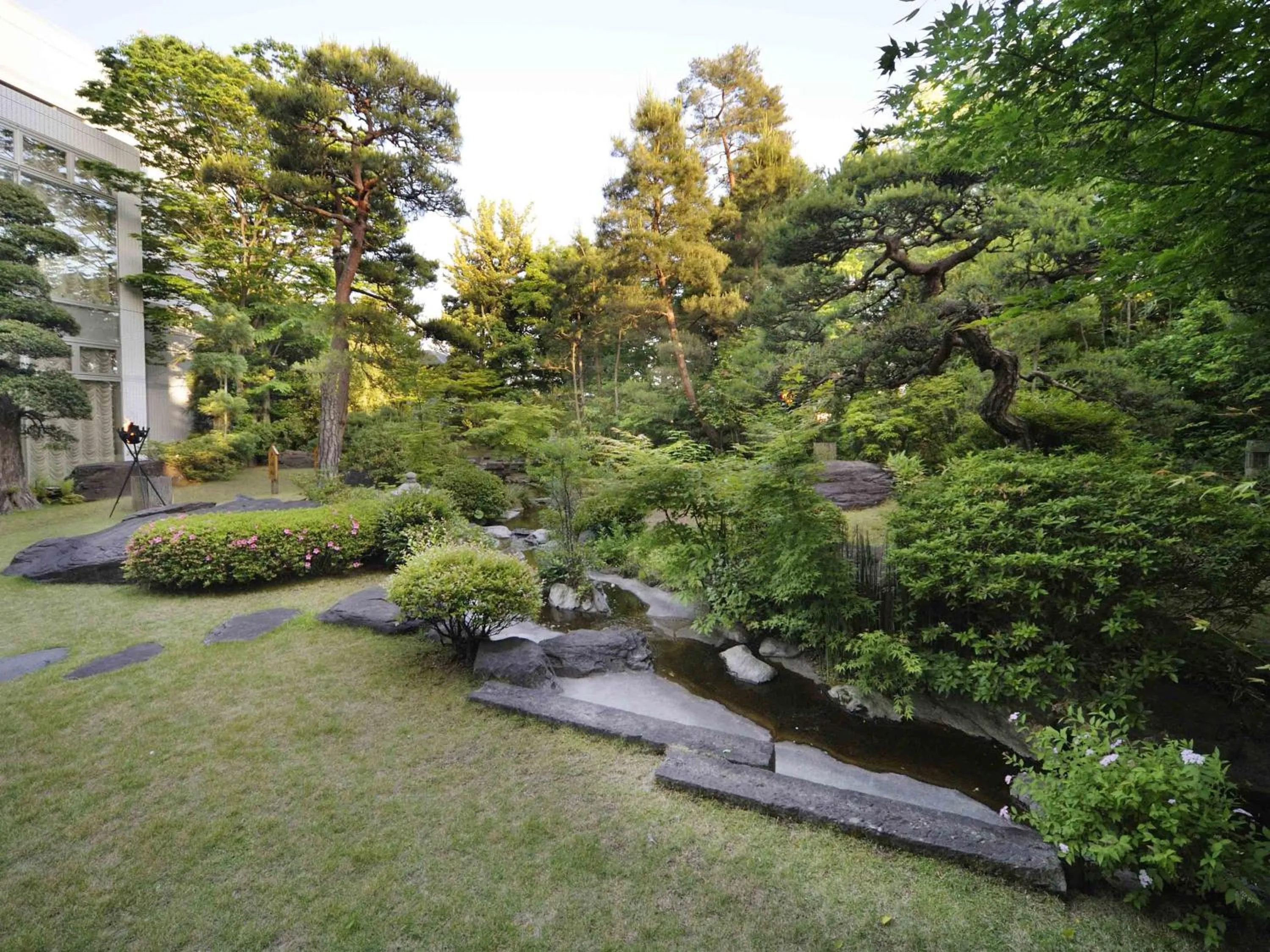 Garden in Tsukasa Royal Hotel