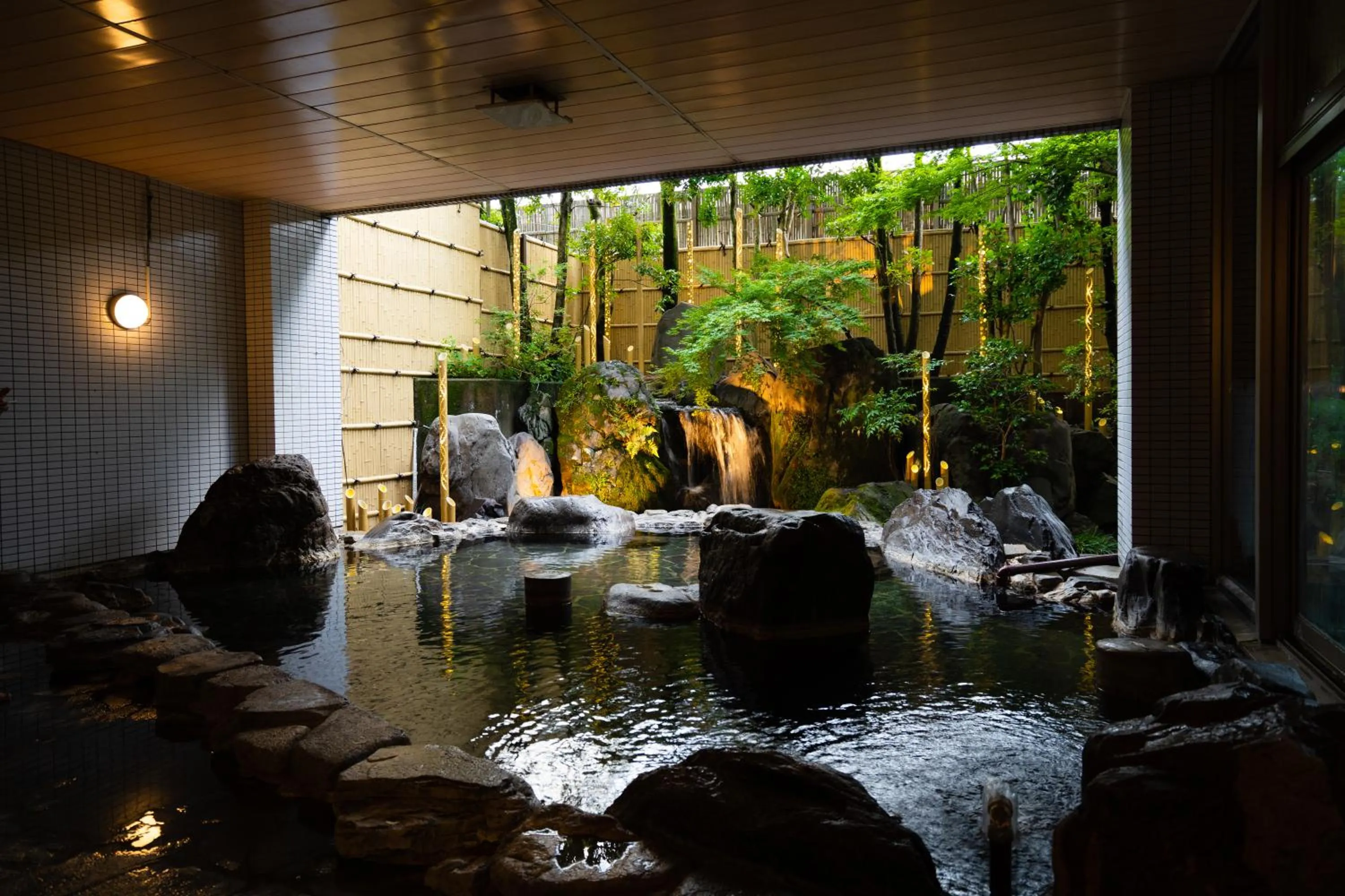 Hot Spring Bath in Tsukasa Royal Hotel
