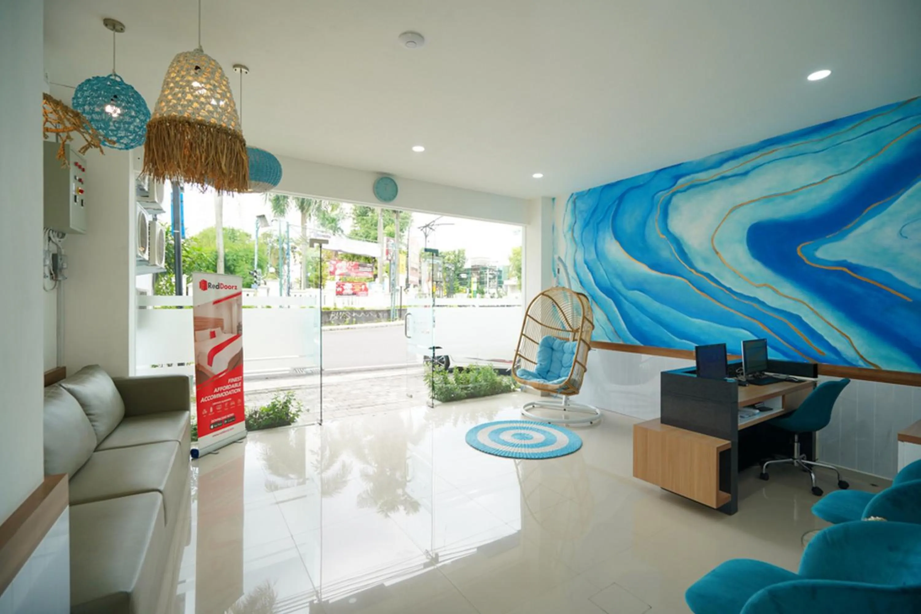 Seating area in RedDoorz Plus @ Terban Residence