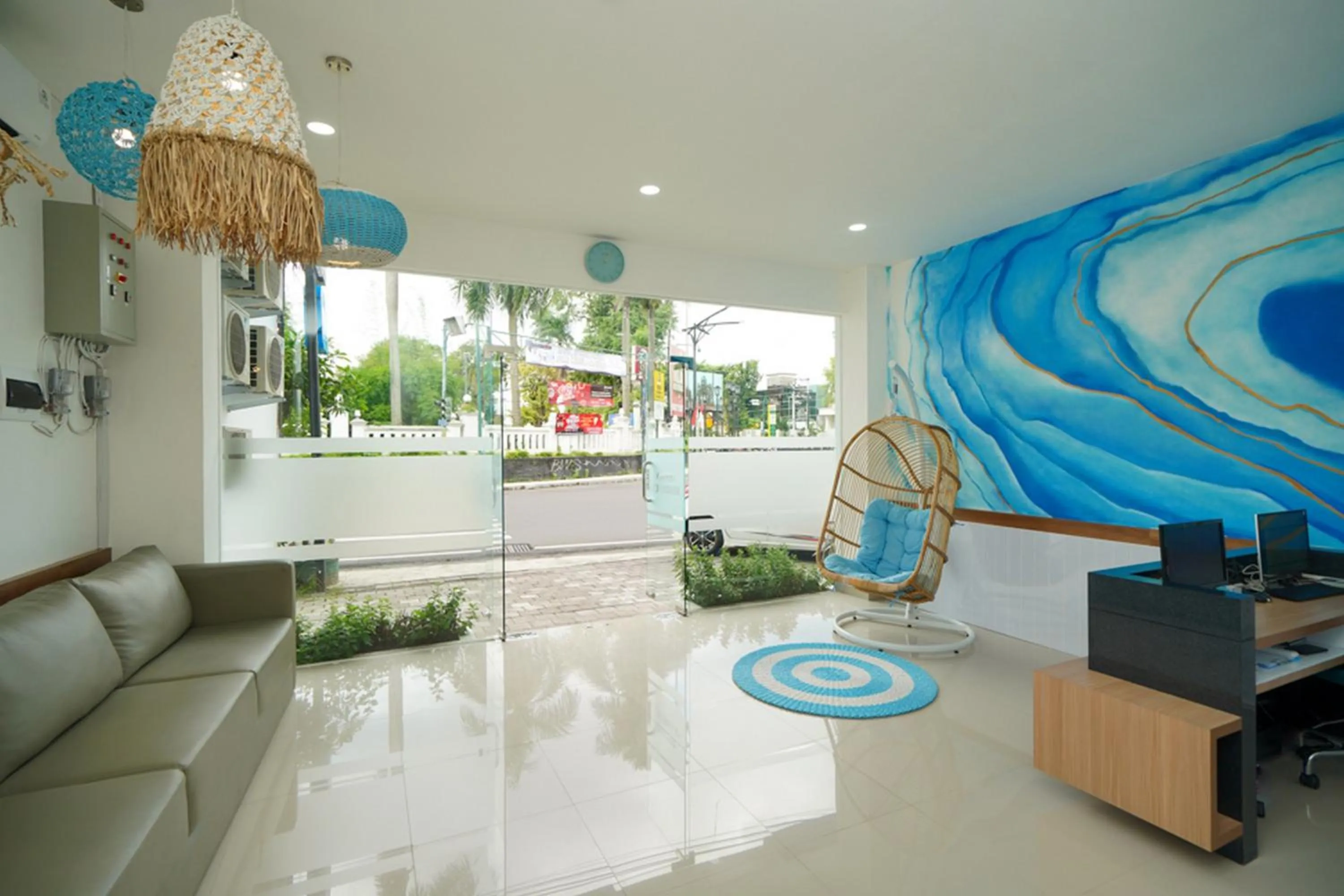 Facade/entrance in RedDoorz Plus @ Terban Residence