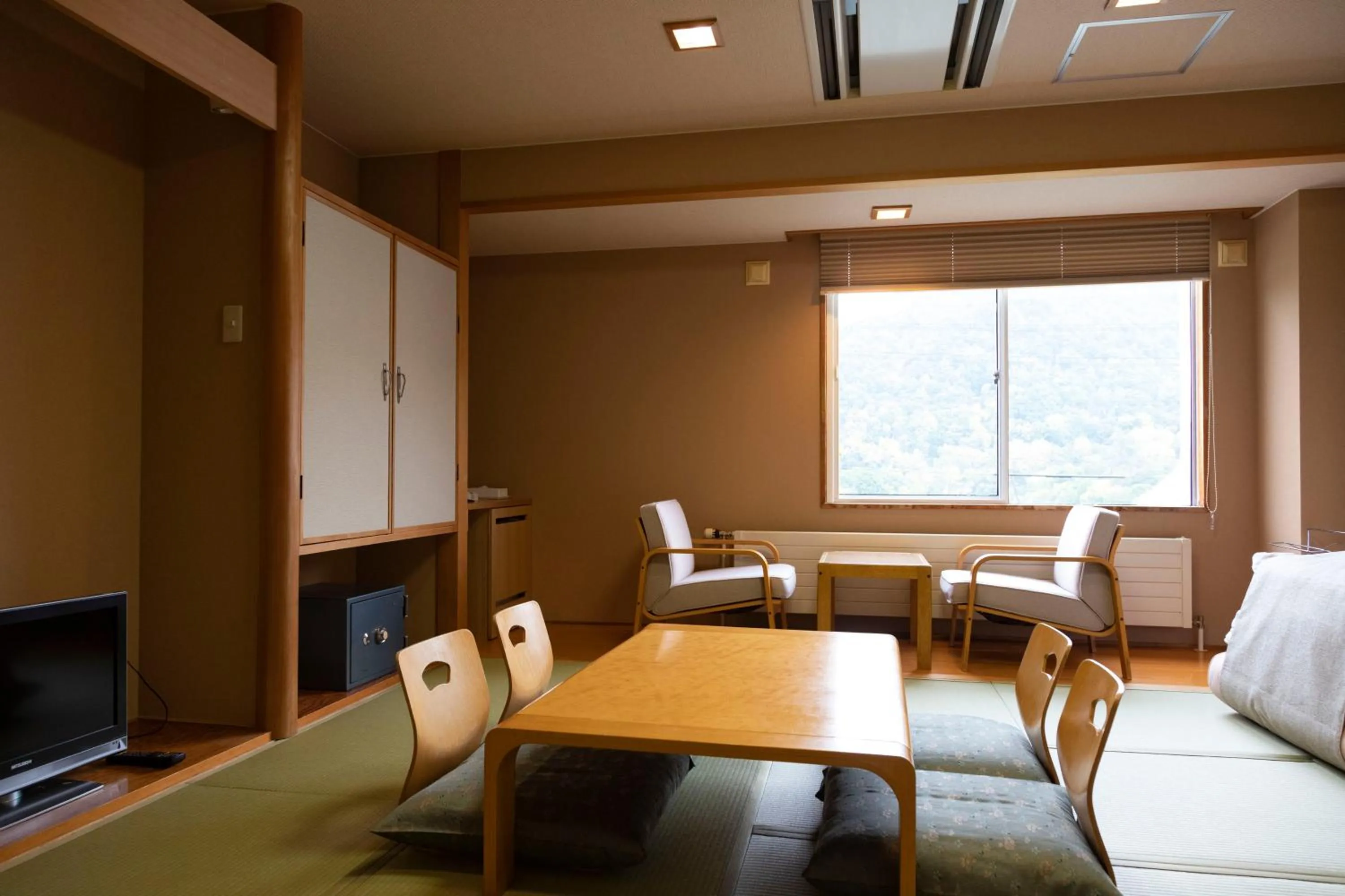 Living room in Hatagoya Jozankei Shoten-Adult Only