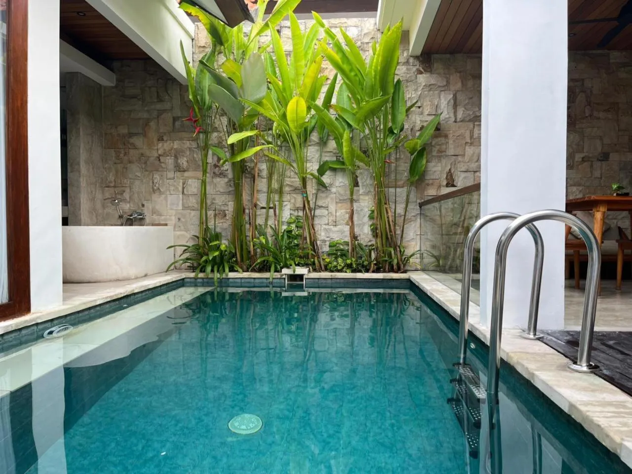 Pool view in Danka Villa Sanur