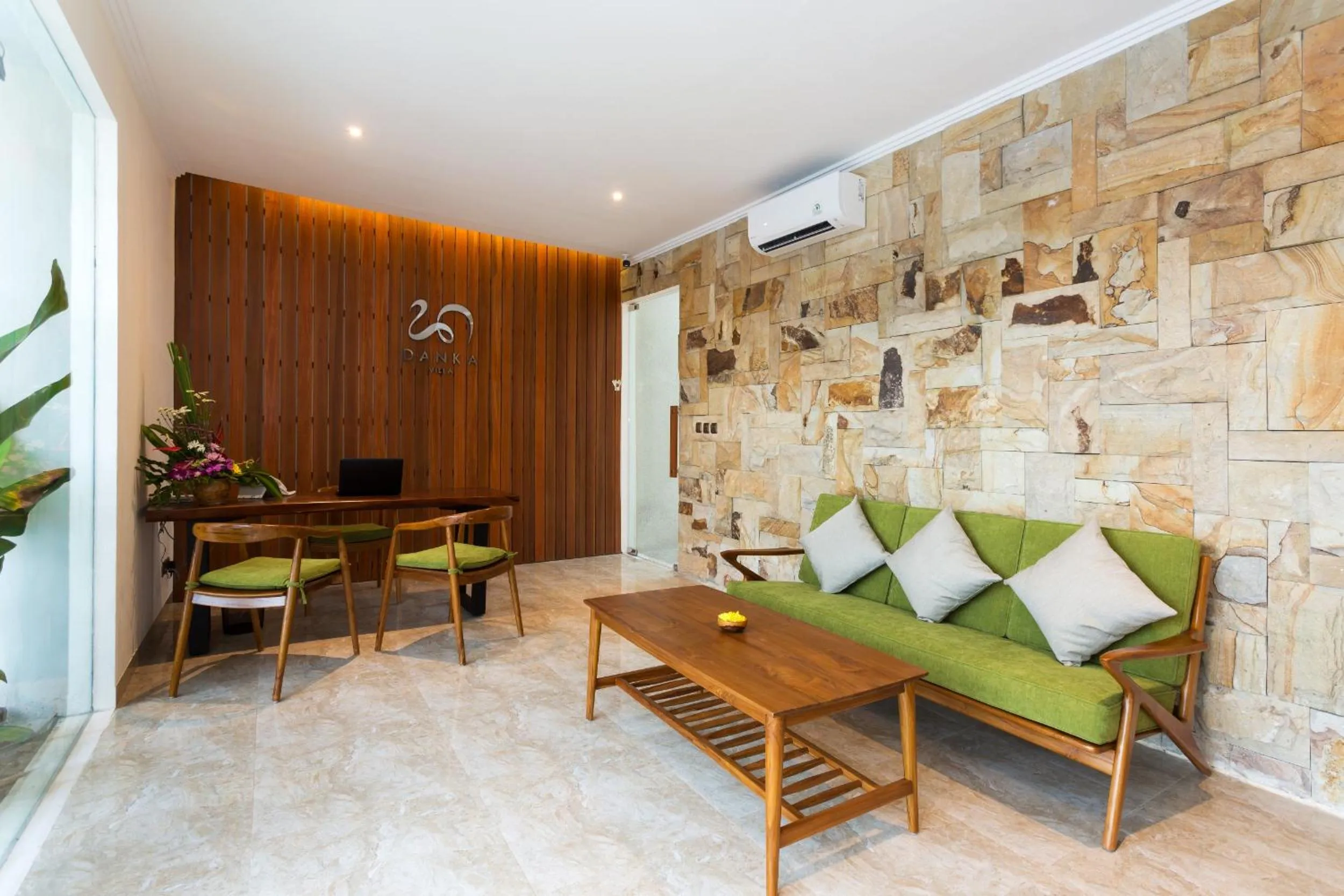 Lobby or reception in Danka Villa Sanur
