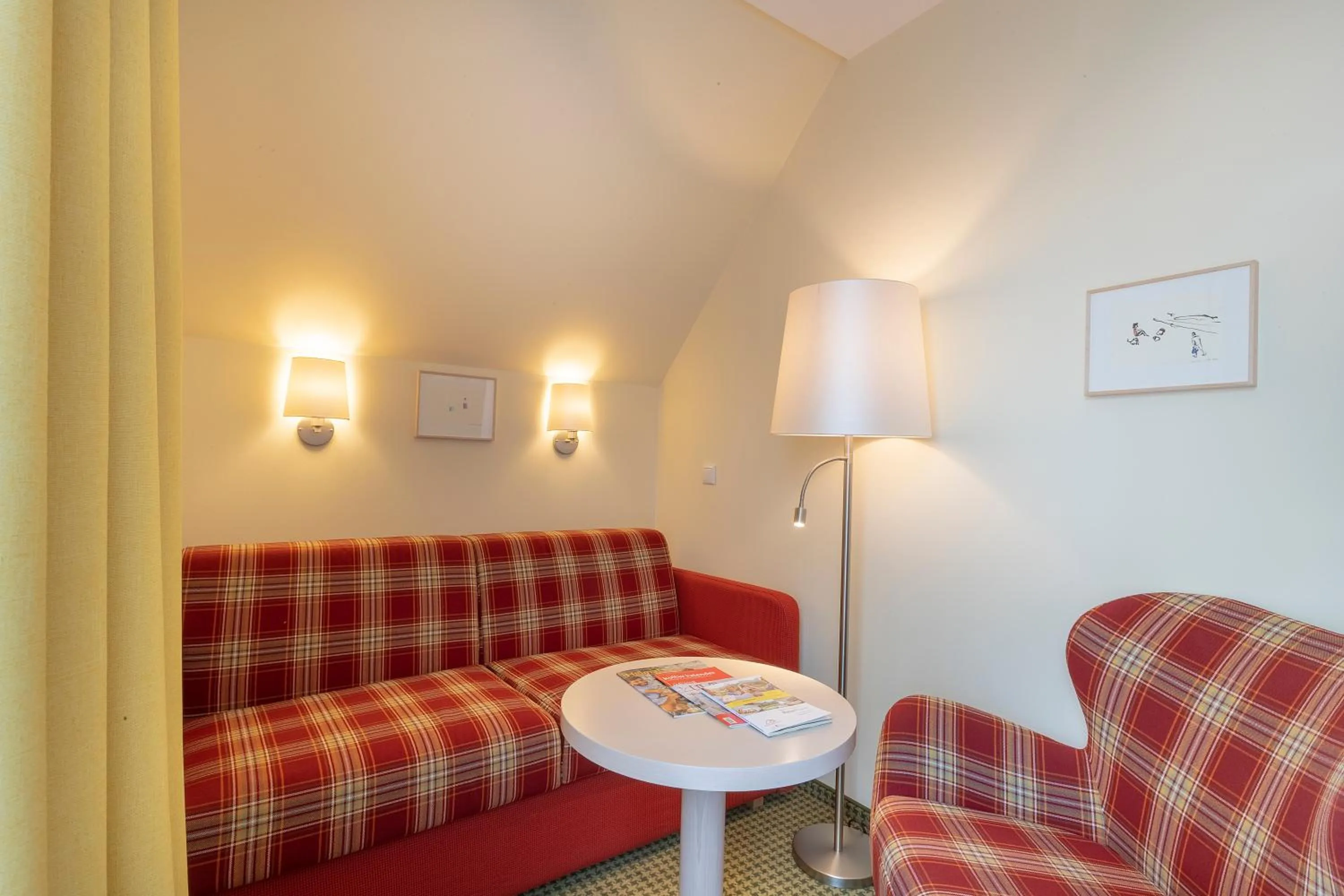 Seating area in Ringhotel Warnemünder Hof