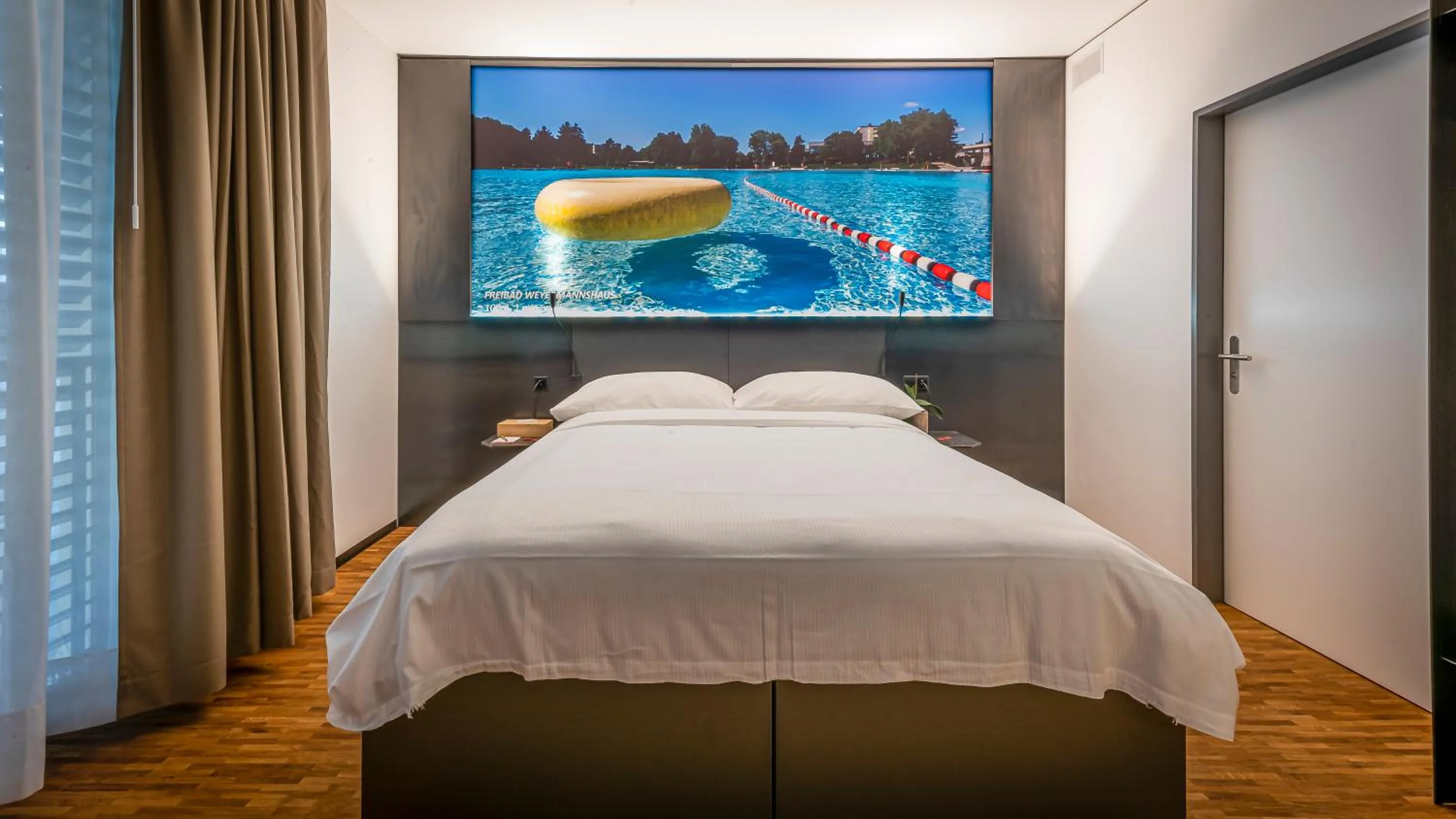 Bed in Los Lorentes Hotel Bern City