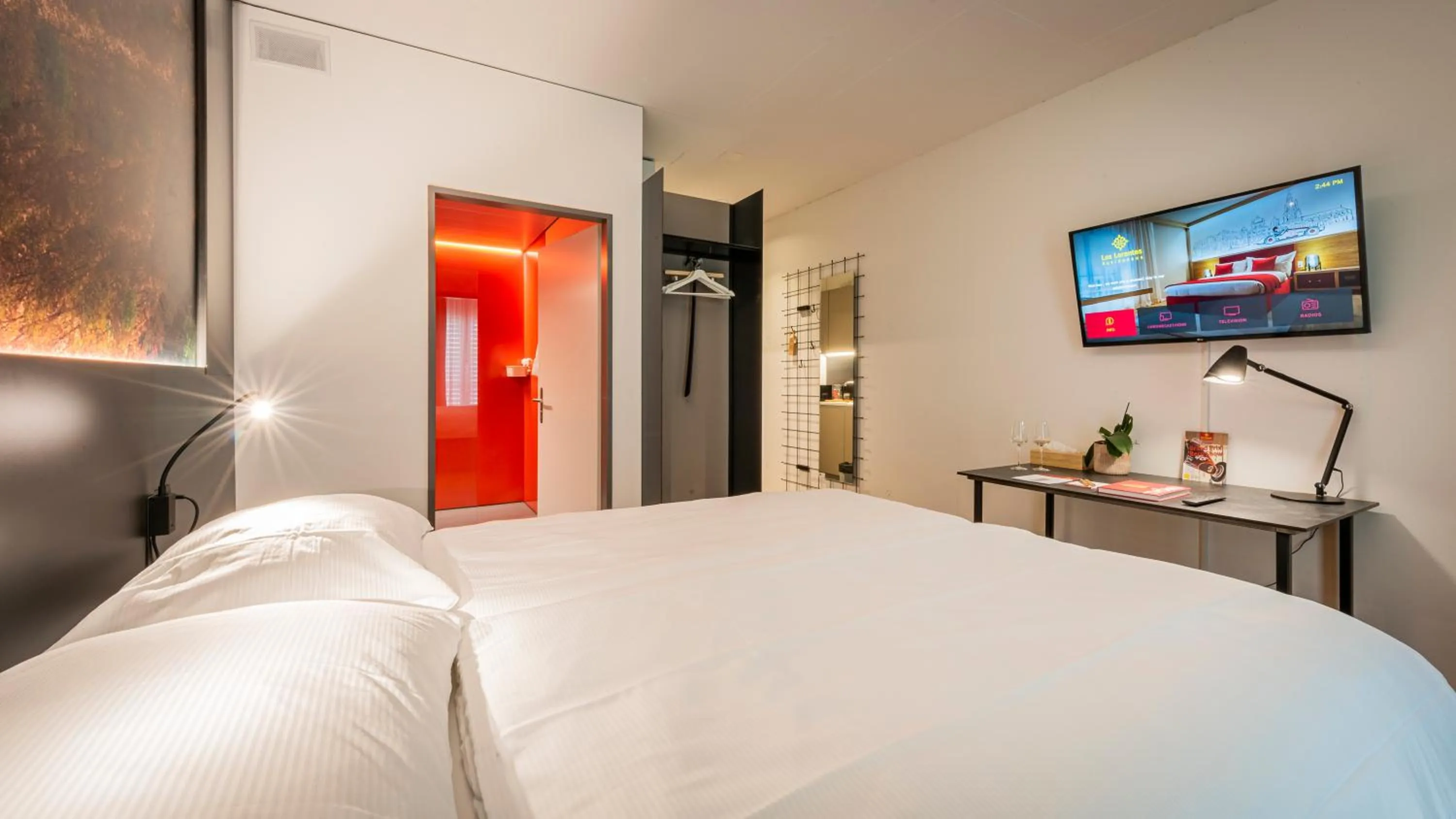 Bed in Los Lorentes Hotel Bern City