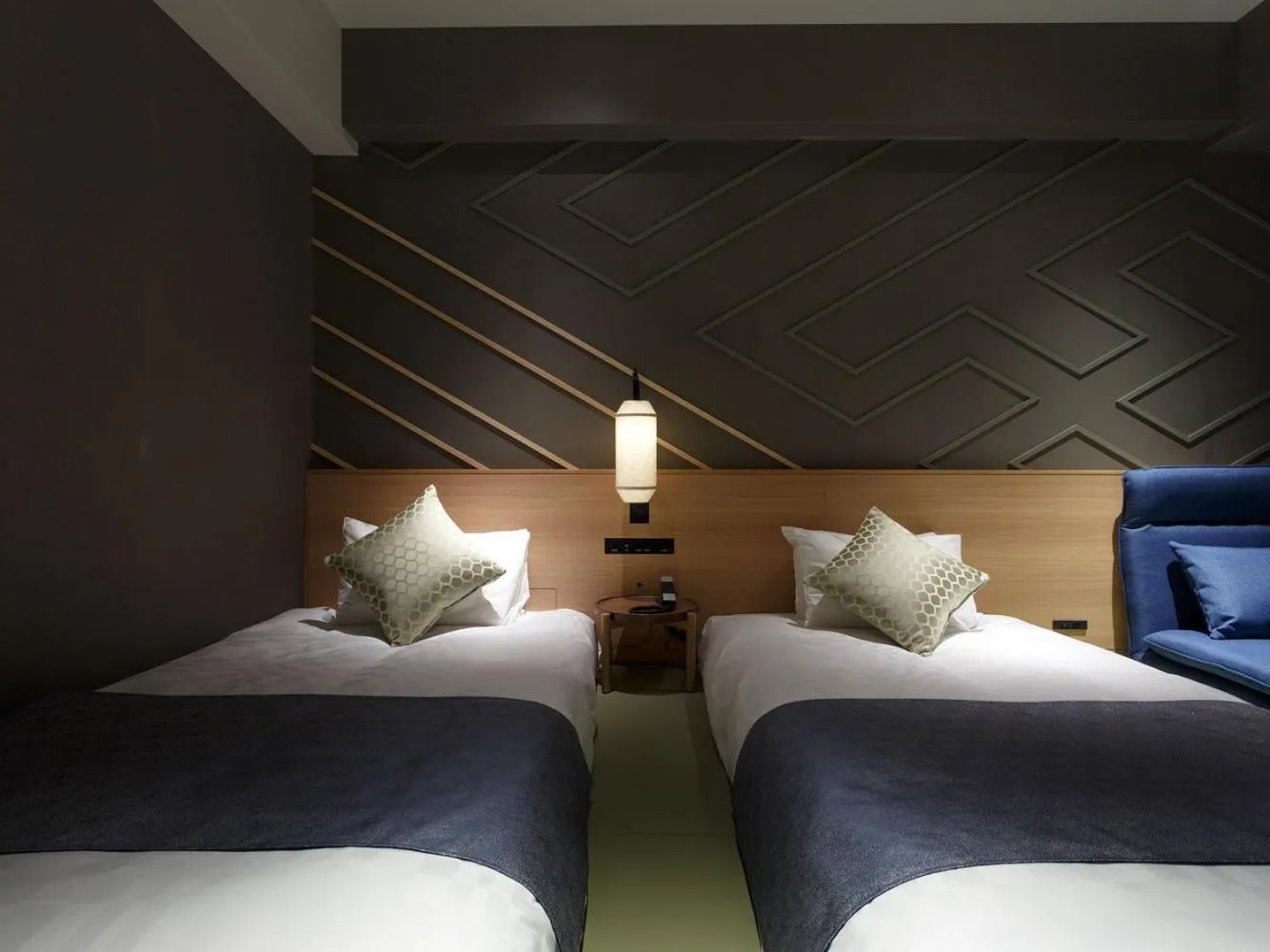 Bed in Asakusa View Hotel Annex Rokku