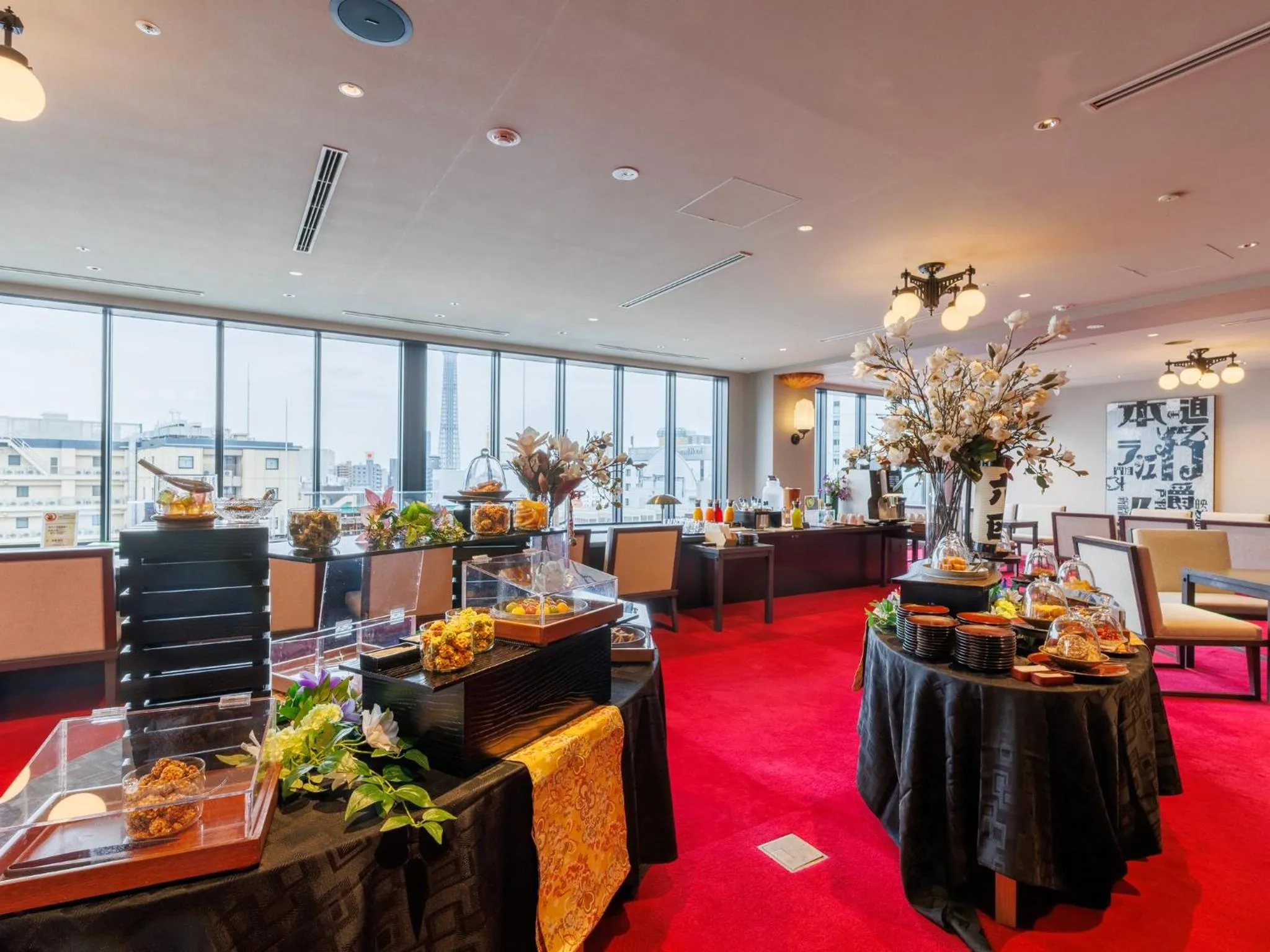 Lounge or bar in Asakusa View Hotel Annex Rokku