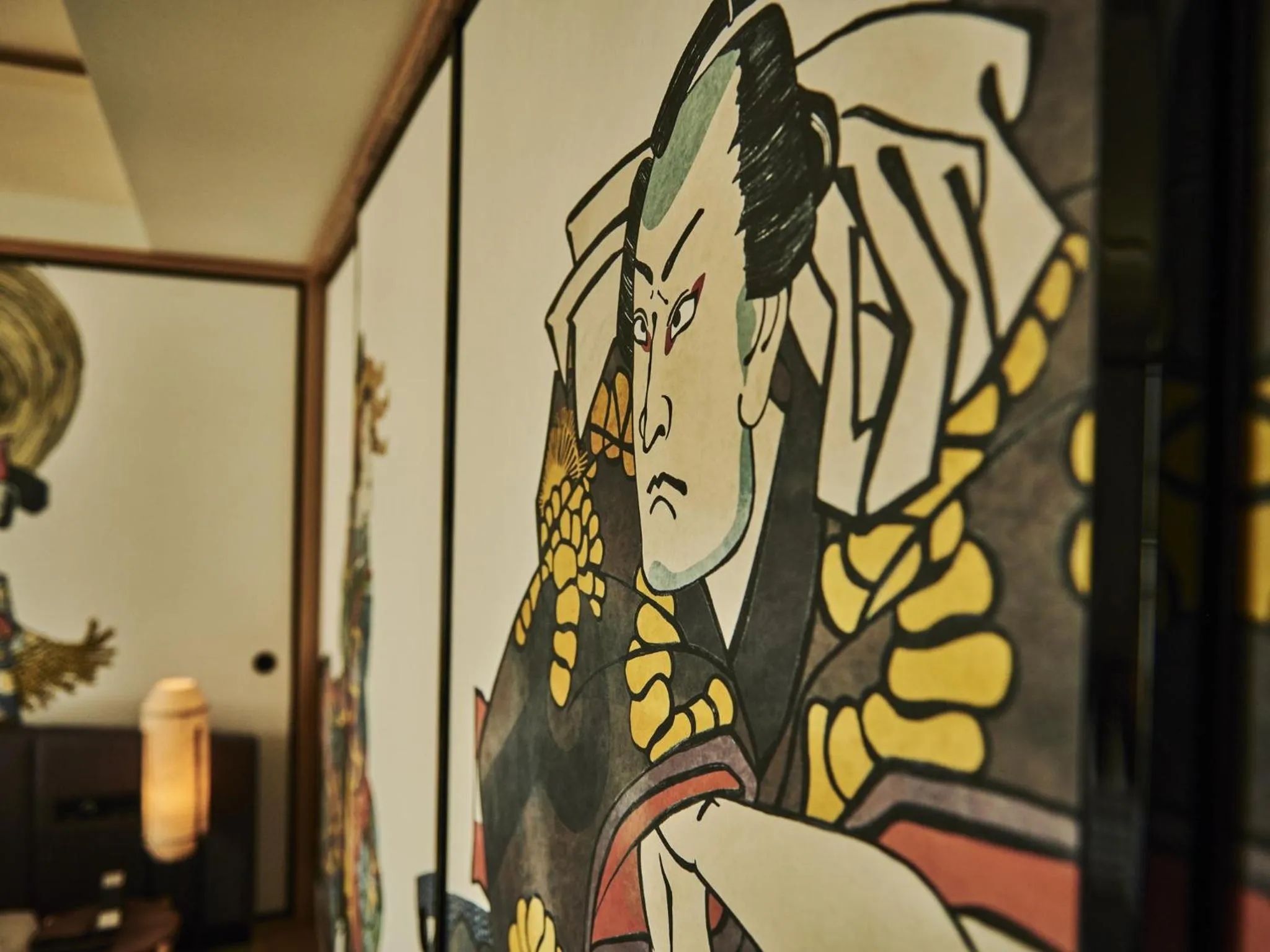 Decorative detail in Asakusa View Hotel Annex Rokku