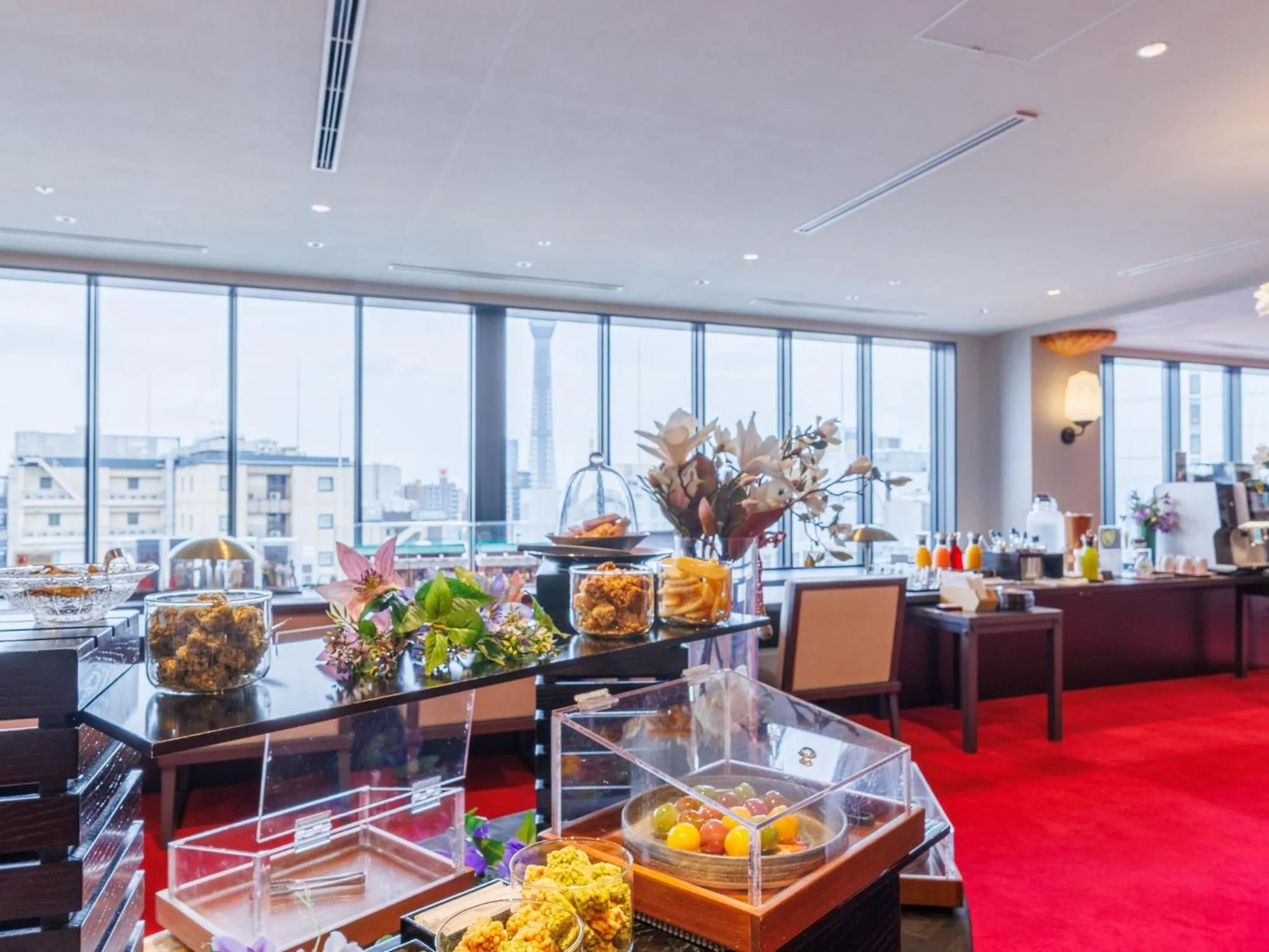 Lounge or bar in Asakusa View Hotel Annex Rokku