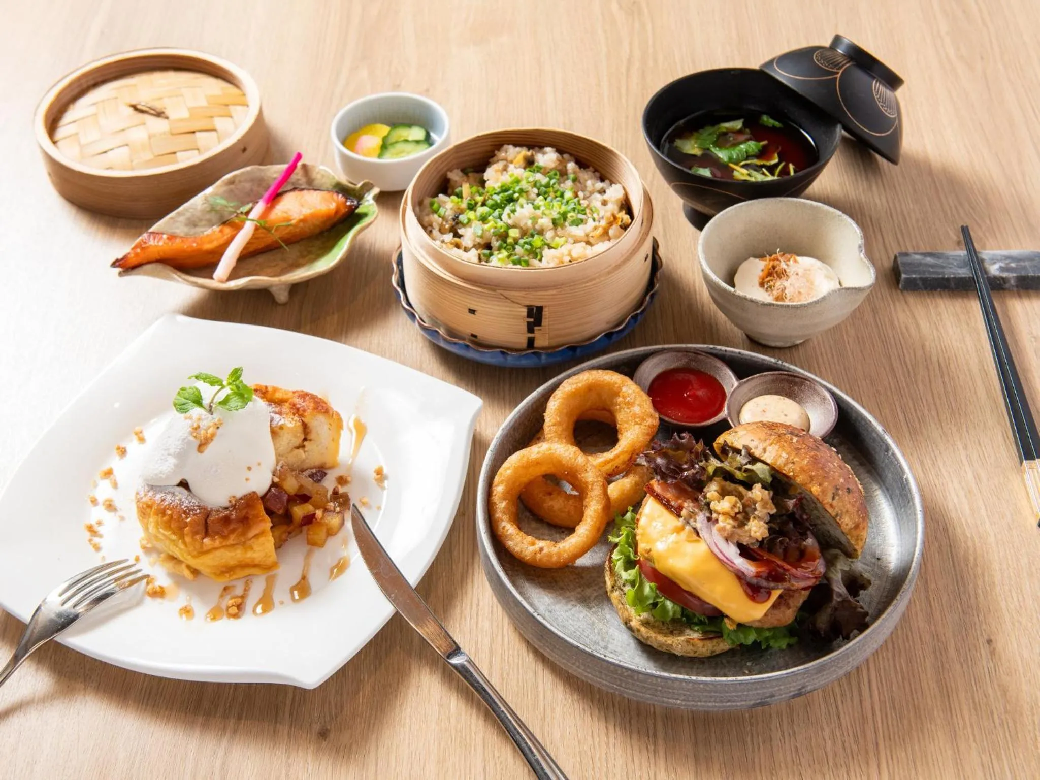 Food and drinks in Asakusa View Hotel Annex Rokku