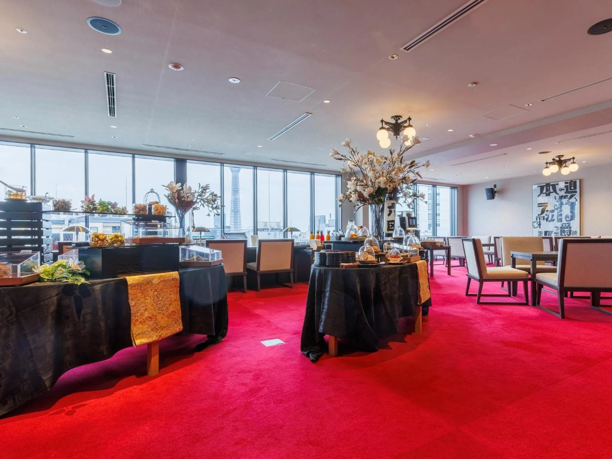 Lounge or bar in Asakusa View Hotel Annex Rokku