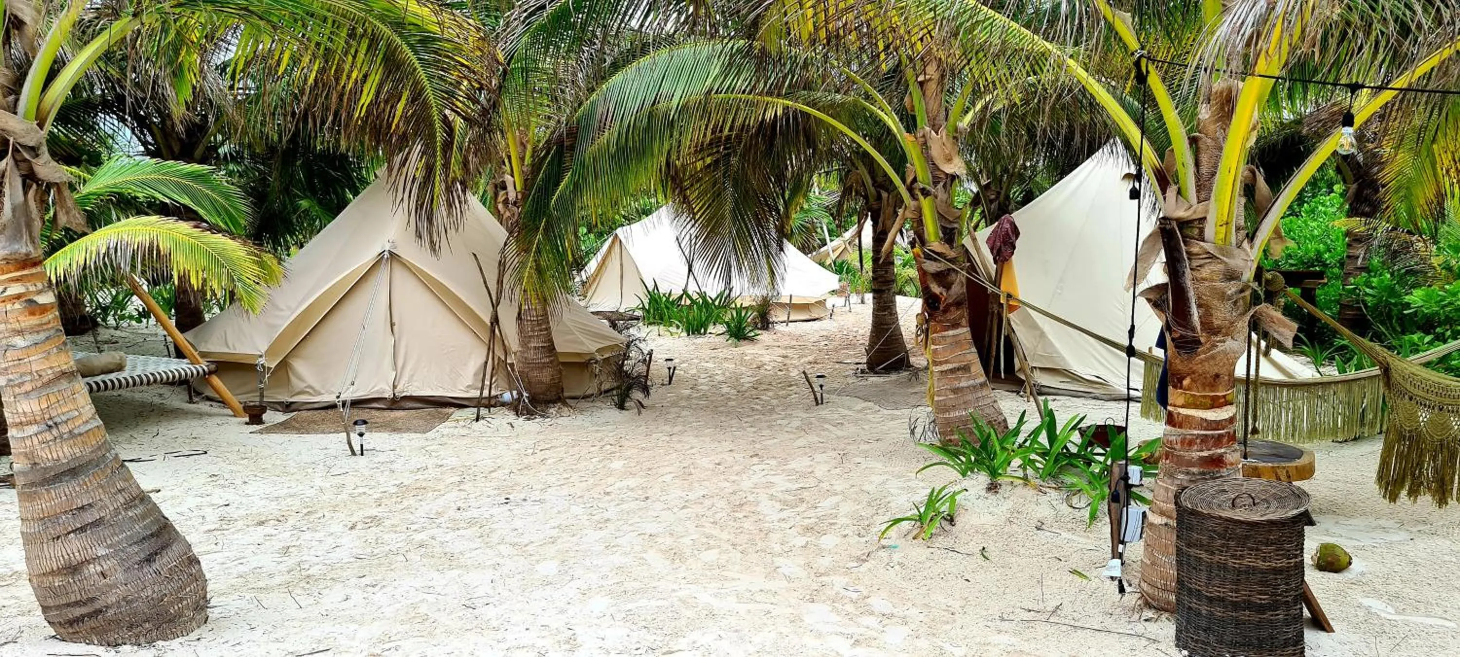 Beach in Glamp Ikal Tulum