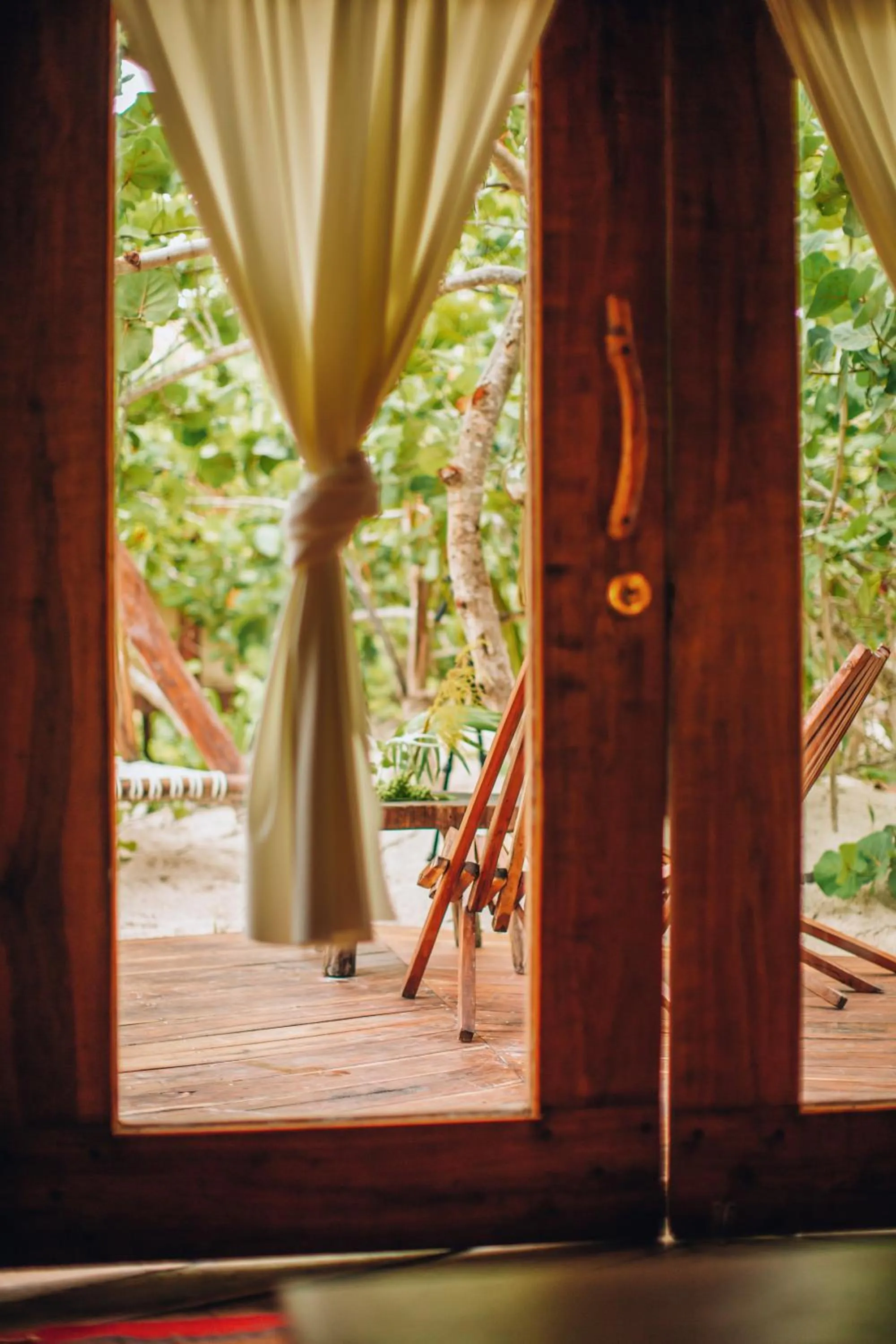 Garden view in Glamp Ikal Tulum