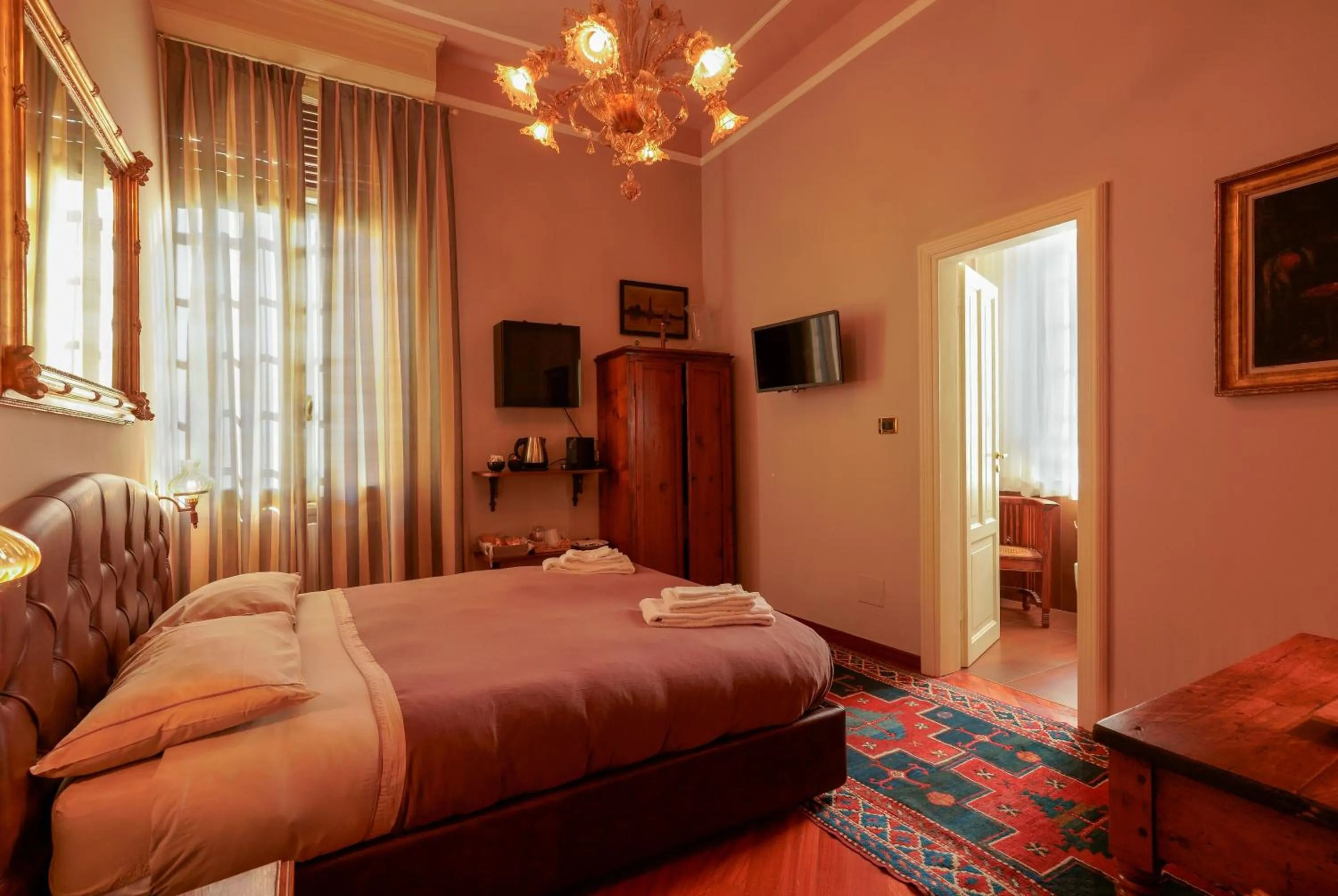 Bed in Ai tre cedri B&B