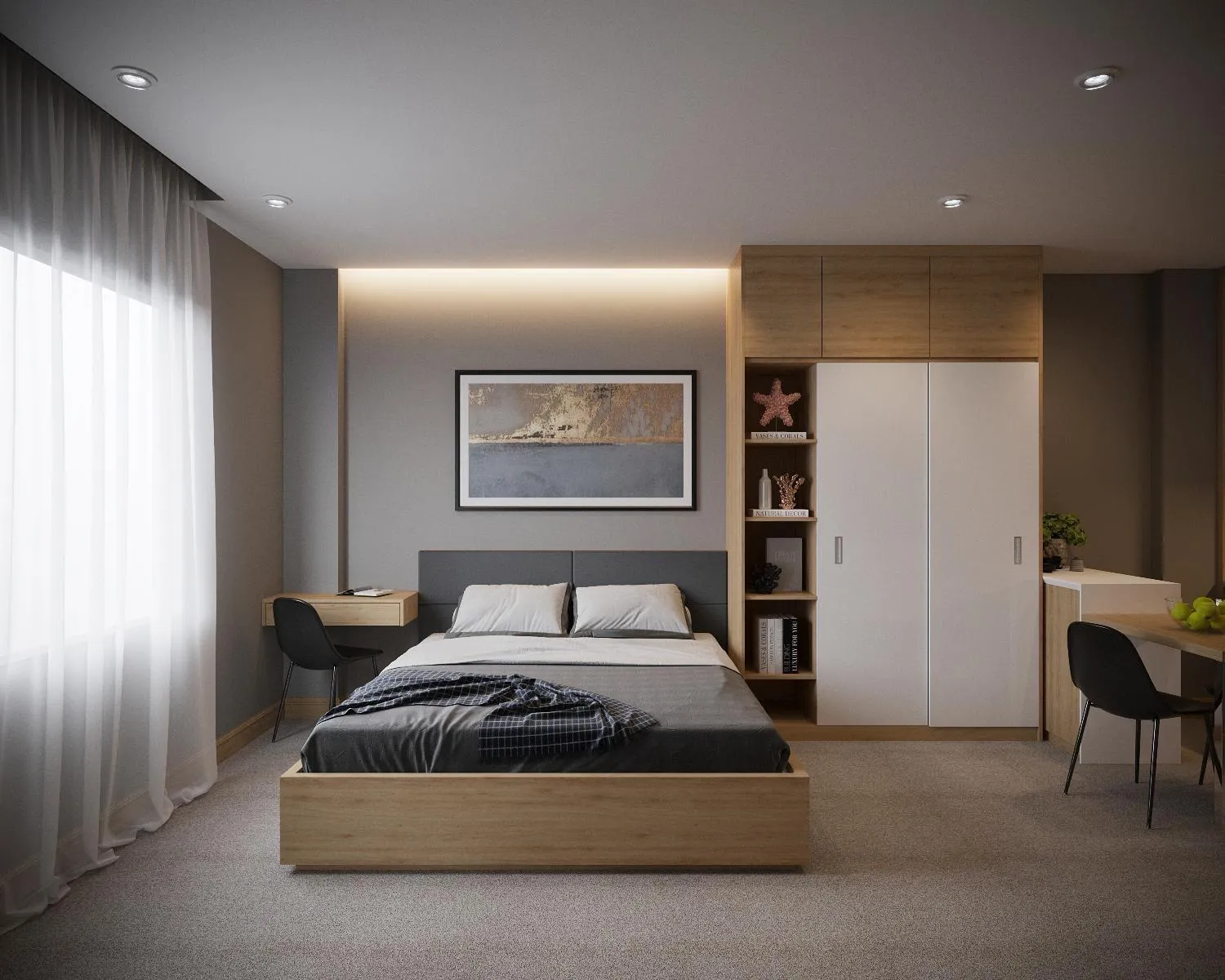 Bed in Fukurai Hotel & Apartment 2 Ha Noi