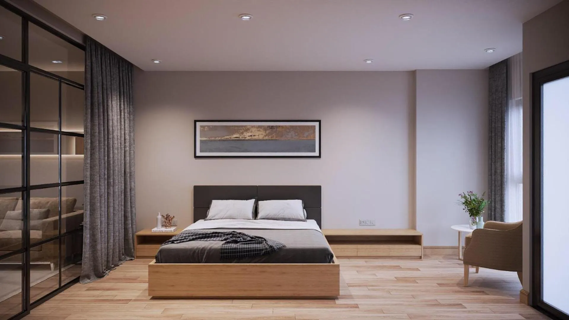 Bed in Fukurai Hotel & Apartment 2 Ha Noi