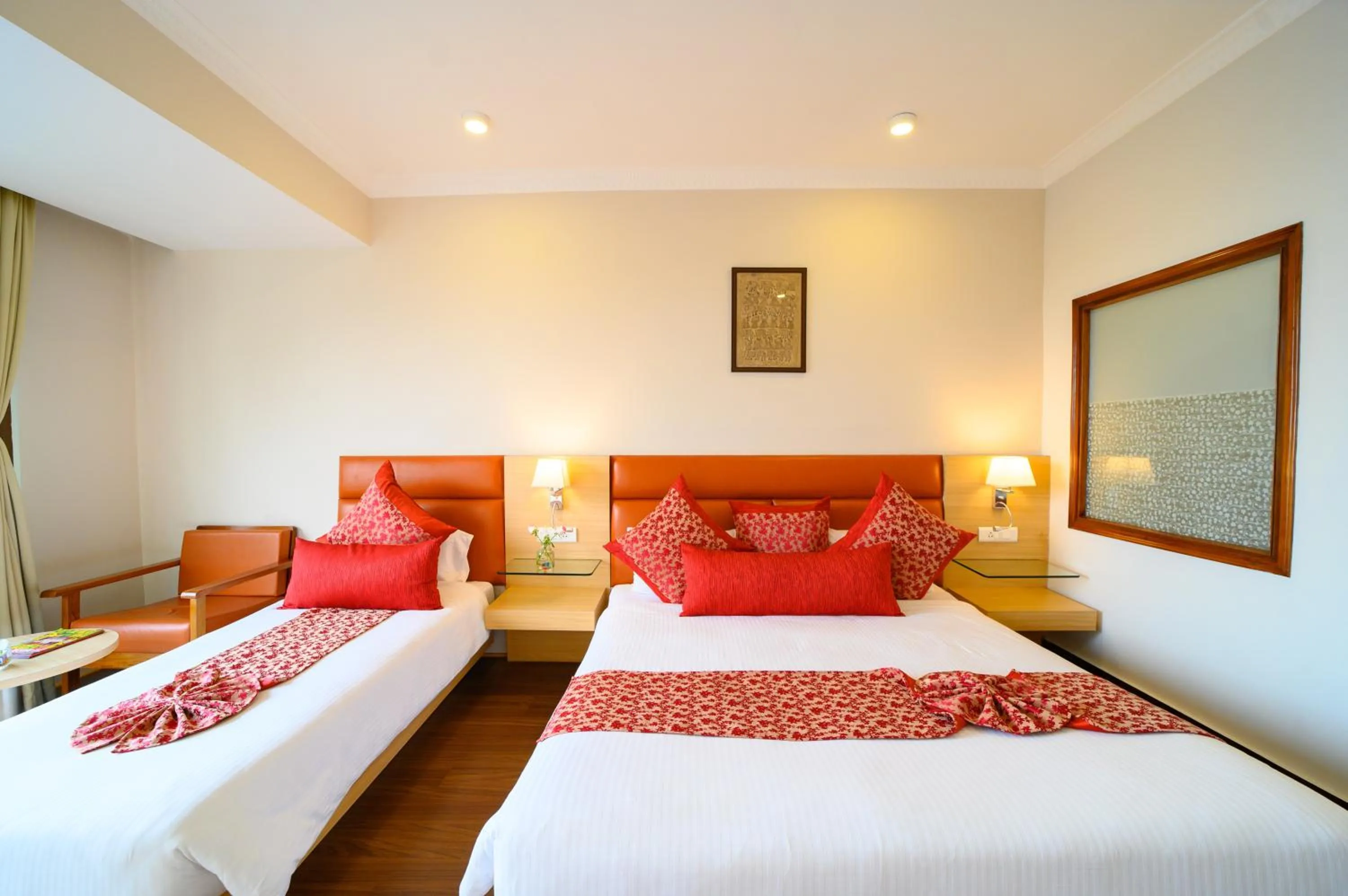 Bed in Sinclairs Gangtok