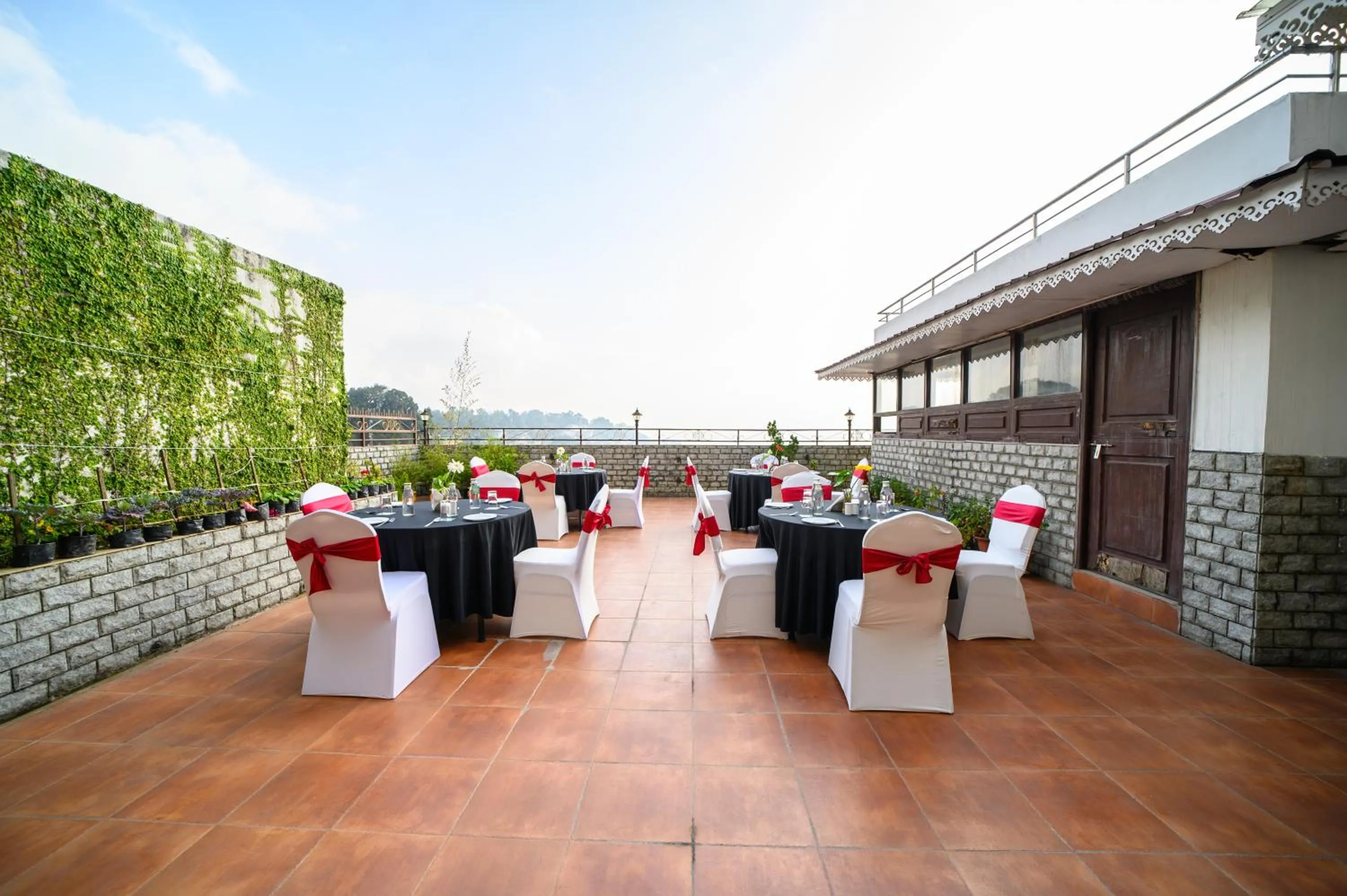 Seating area in Sinclairs Gangtok