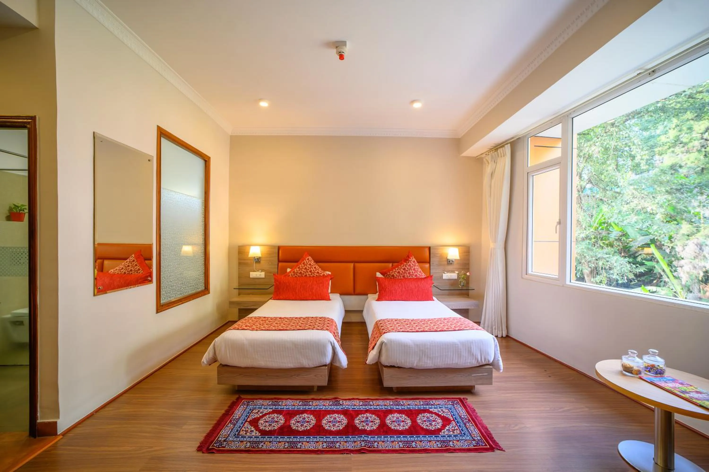 Bed in Sinclairs Gangtok