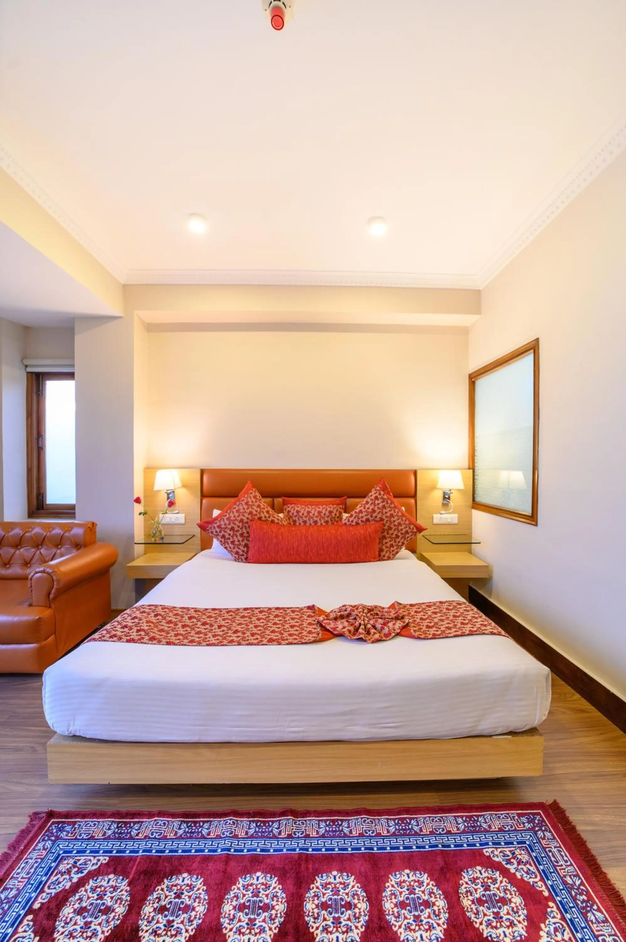 Bed in Sinclairs Gangtok