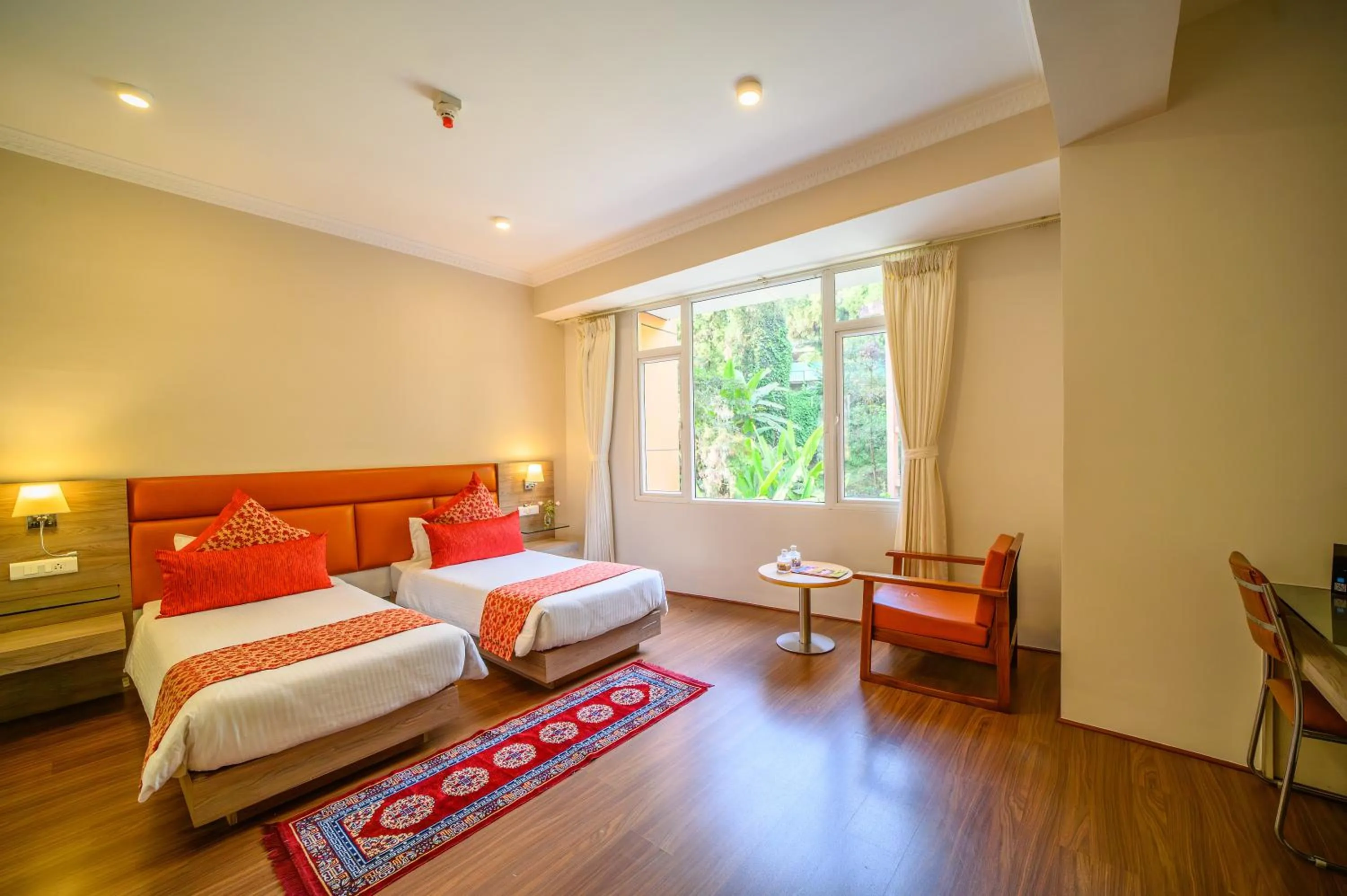 Bed in Sinclairs Gangtok