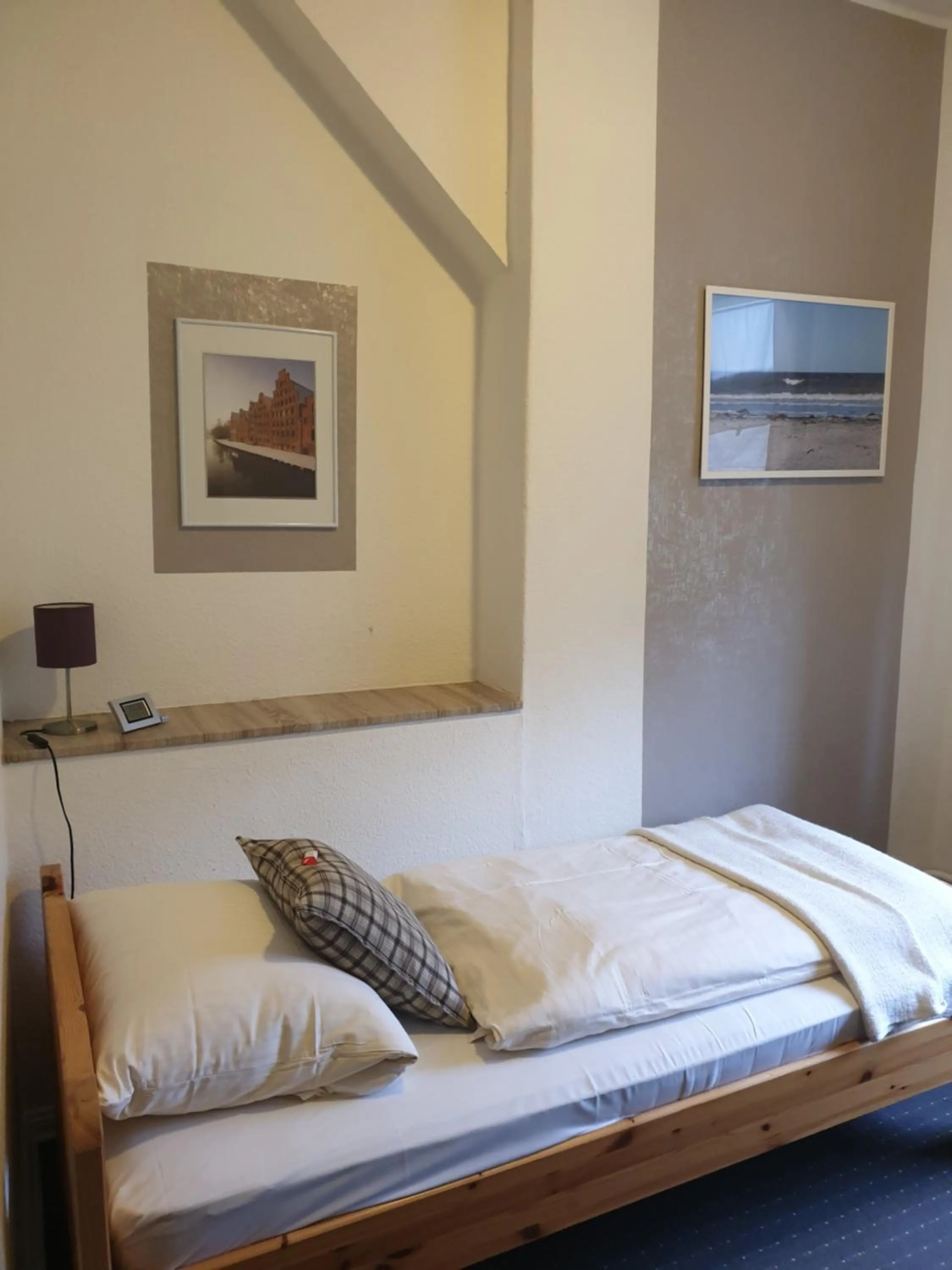 Bed in Hotel Schweizerhaus