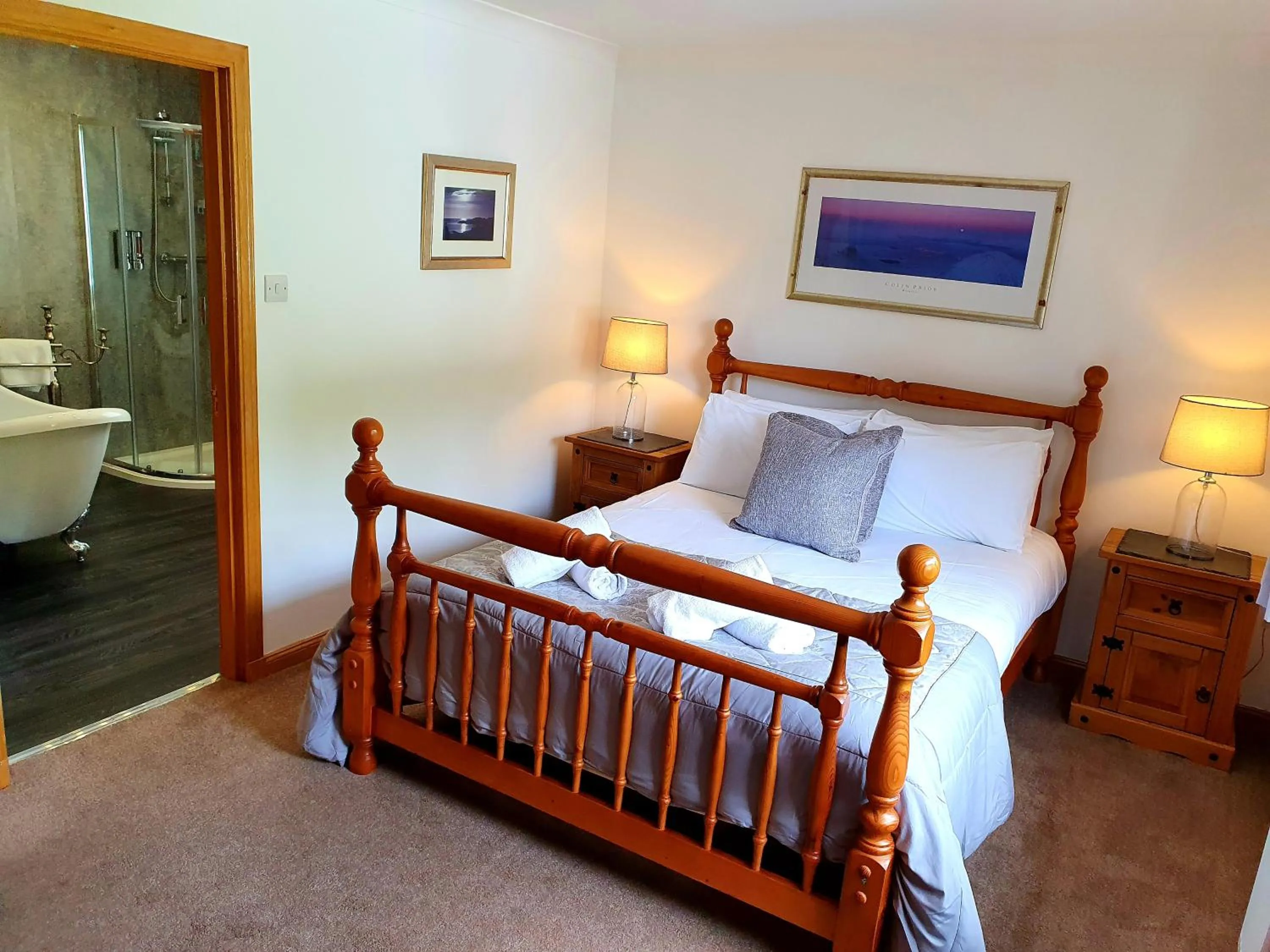 Bed in Tower Ridge House