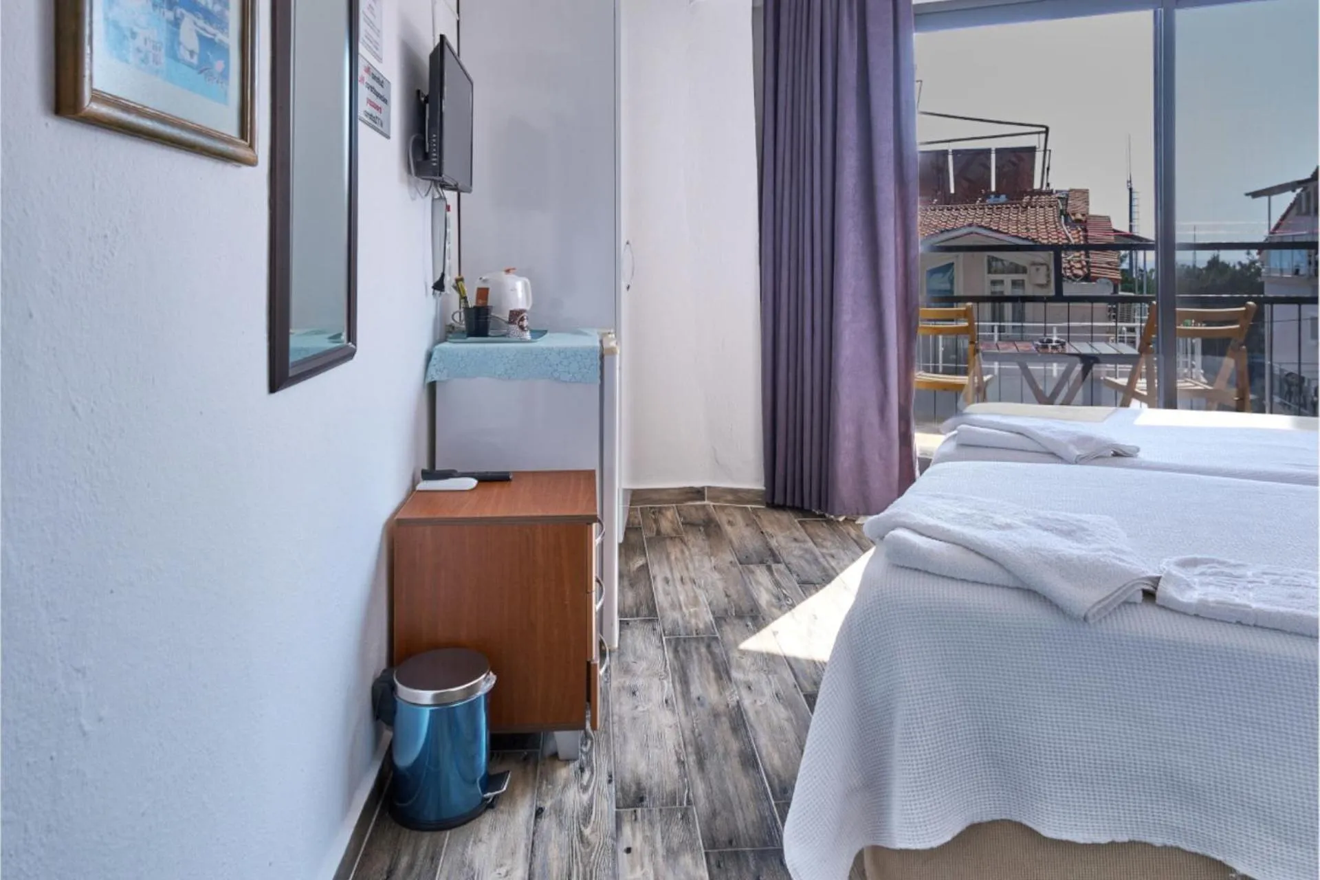 TV and multimedia, Bed in CARETTA PANSİYOn