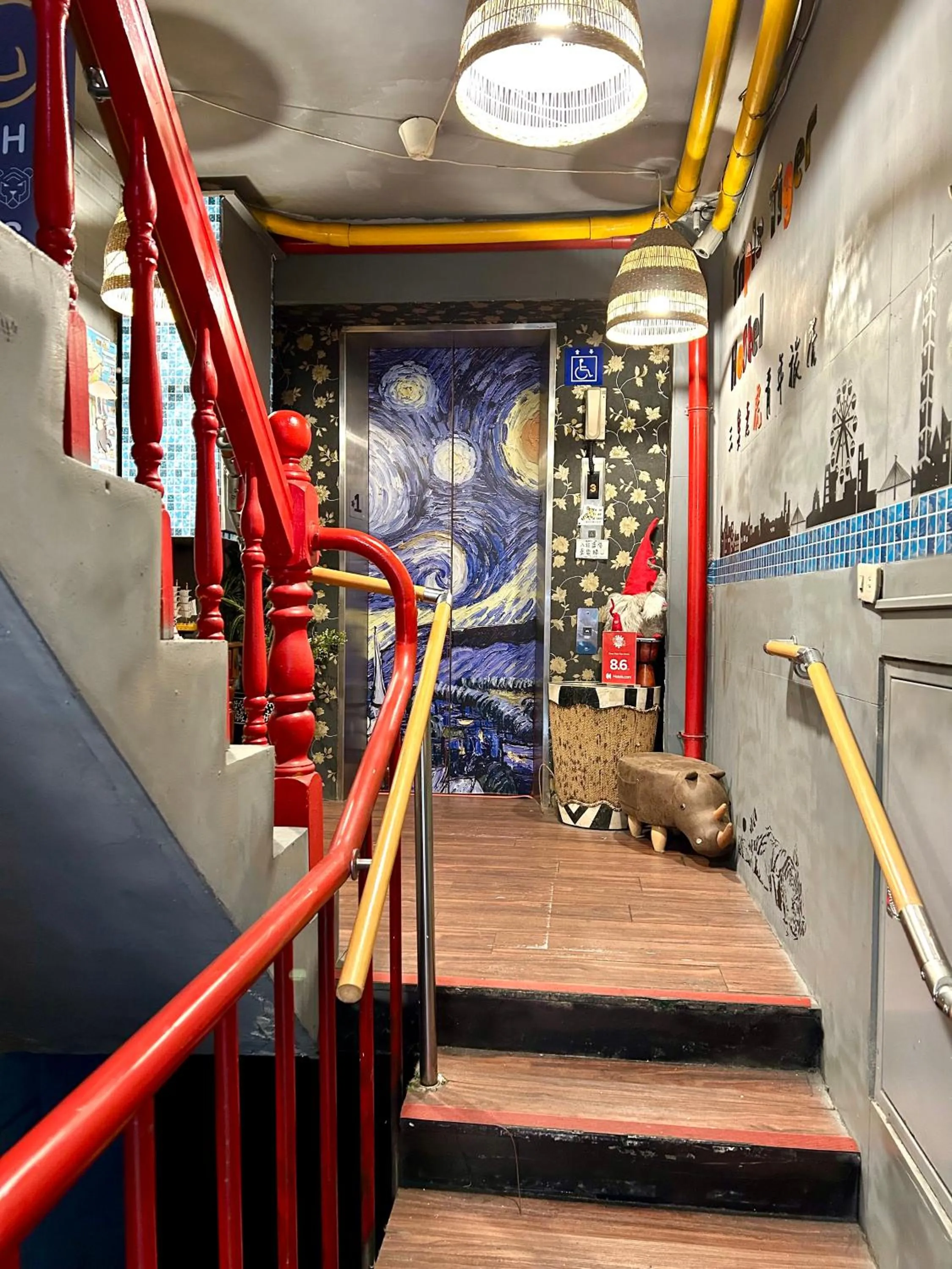 Facade/entrance in Taipei Triple Tiger Inn