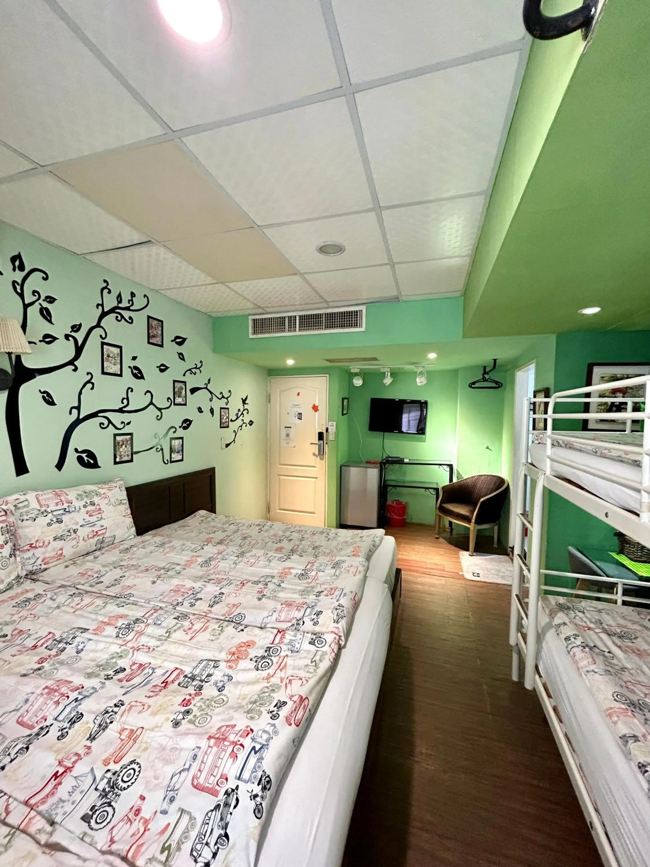 Bedroom, Bed in Taipei Triple Tiger Inn