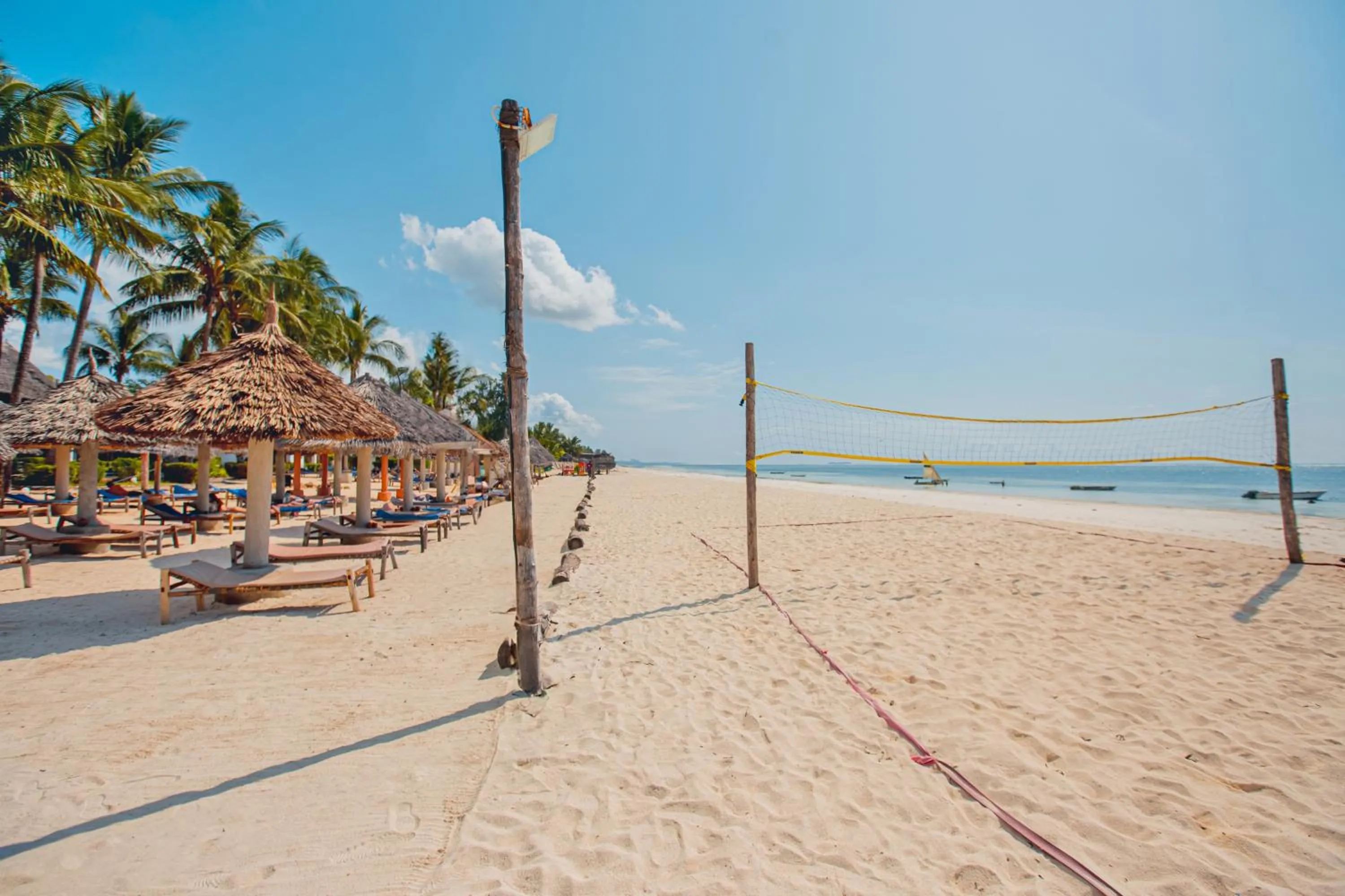 Beach in AHG Waridi Beach Resort & SPA