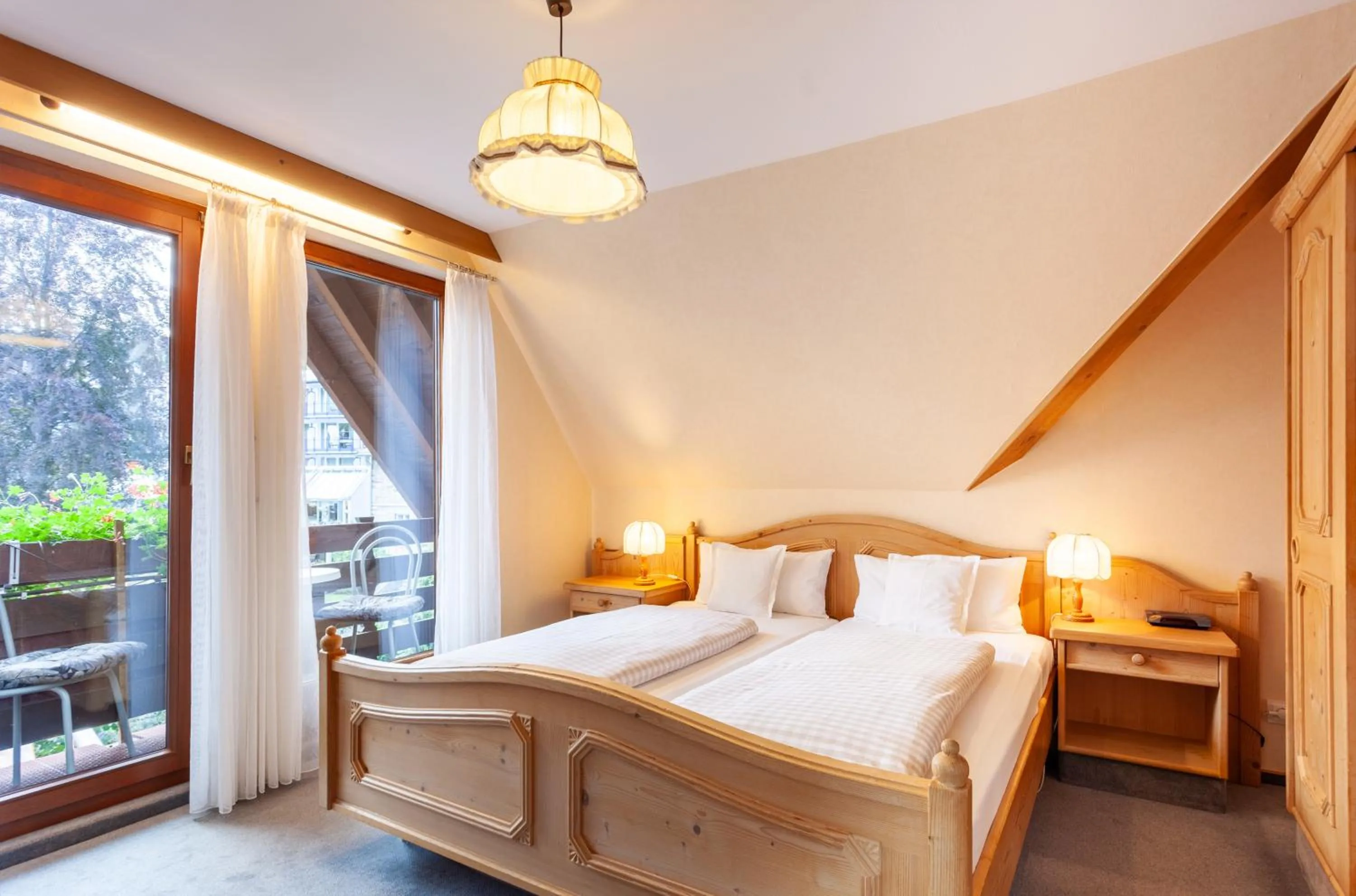 Photo of the whole room, Bed in Hotel Sauerländer Hof