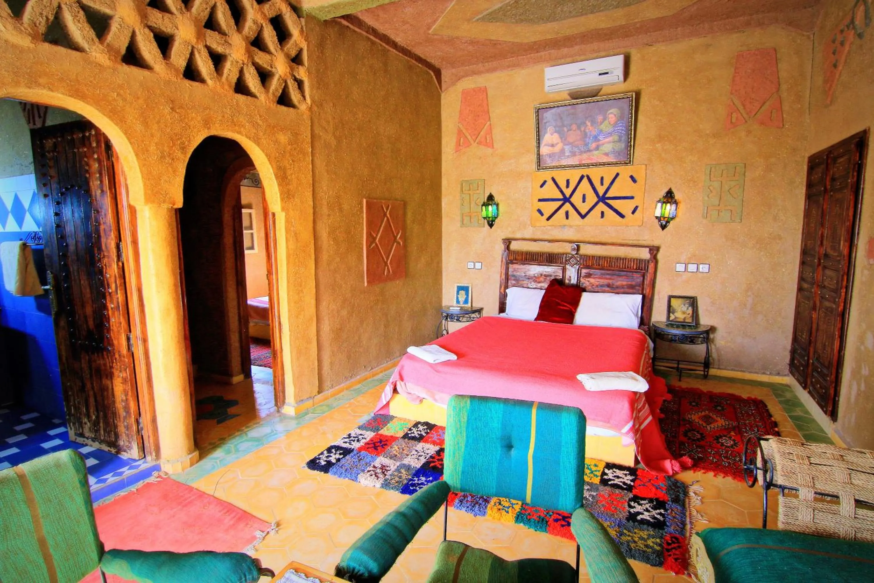 Bed in Dar Tafouyte
