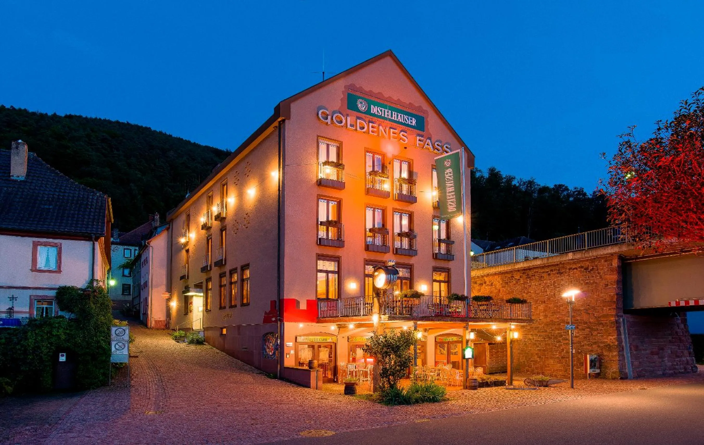 Property building in Hotel Goldenes Fass