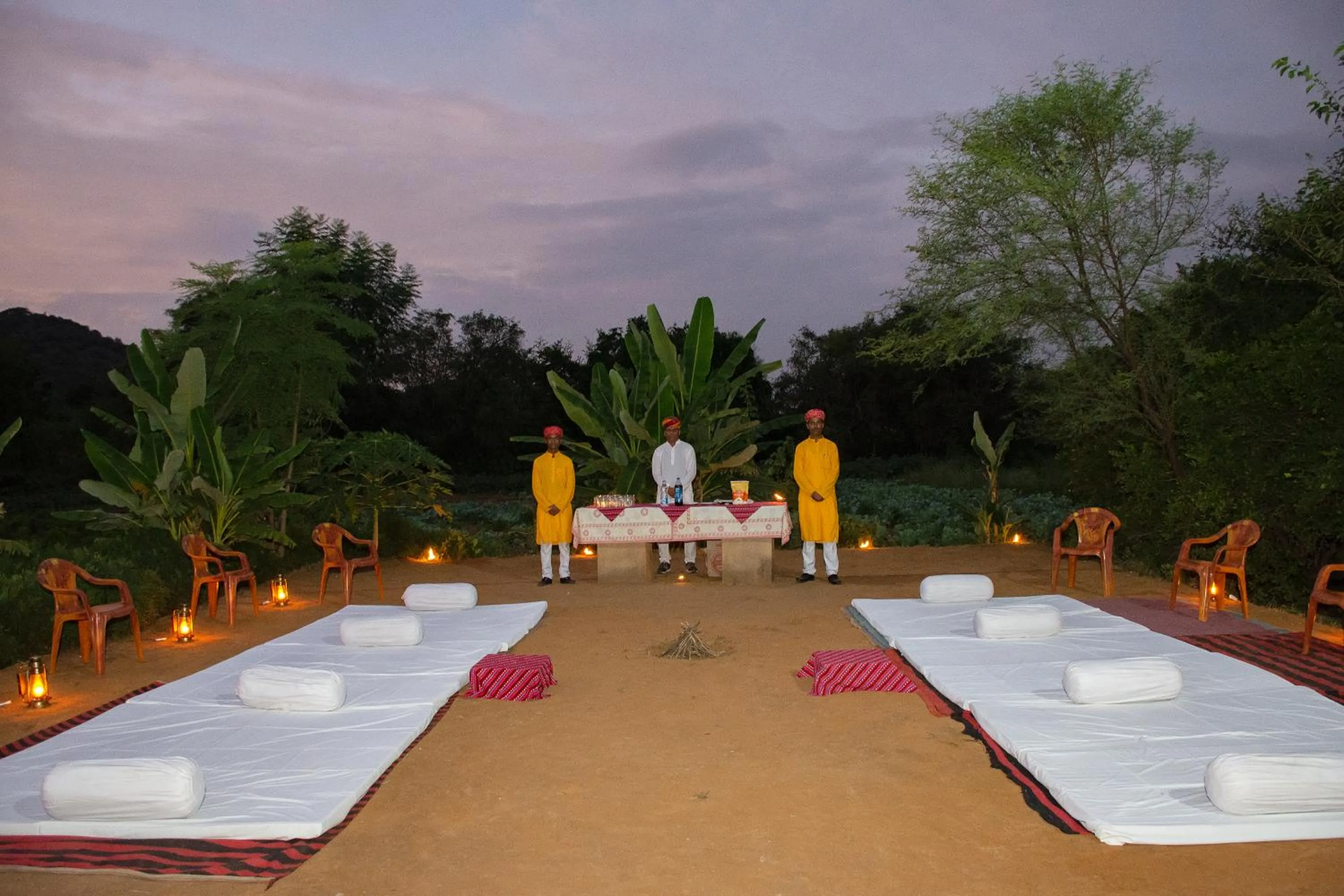 Garden in Castle Khandela A Heritage Castle