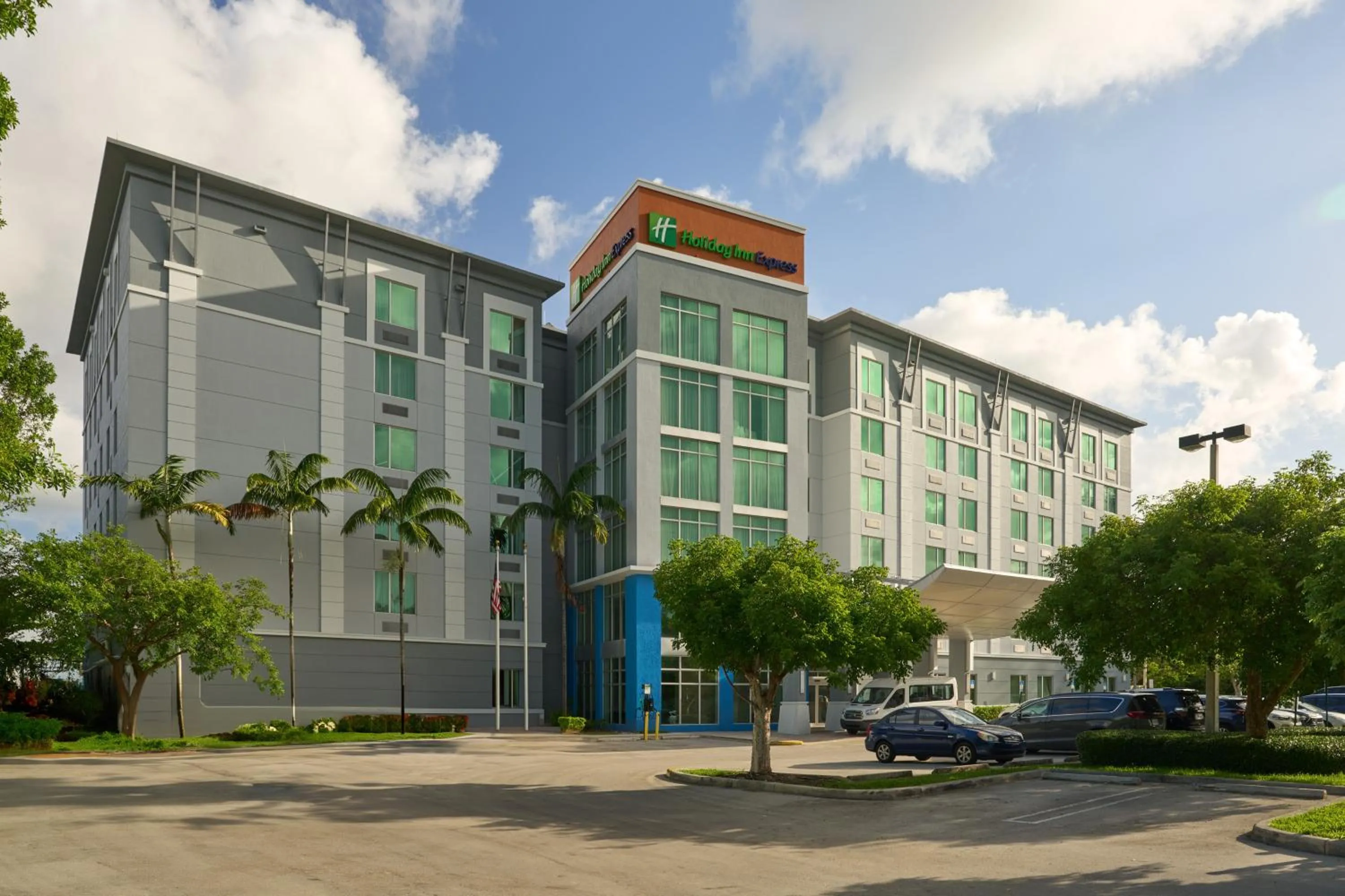 Property building in Holiday Inn Express Miami Airport-Blue Lagoon Area by IHG
