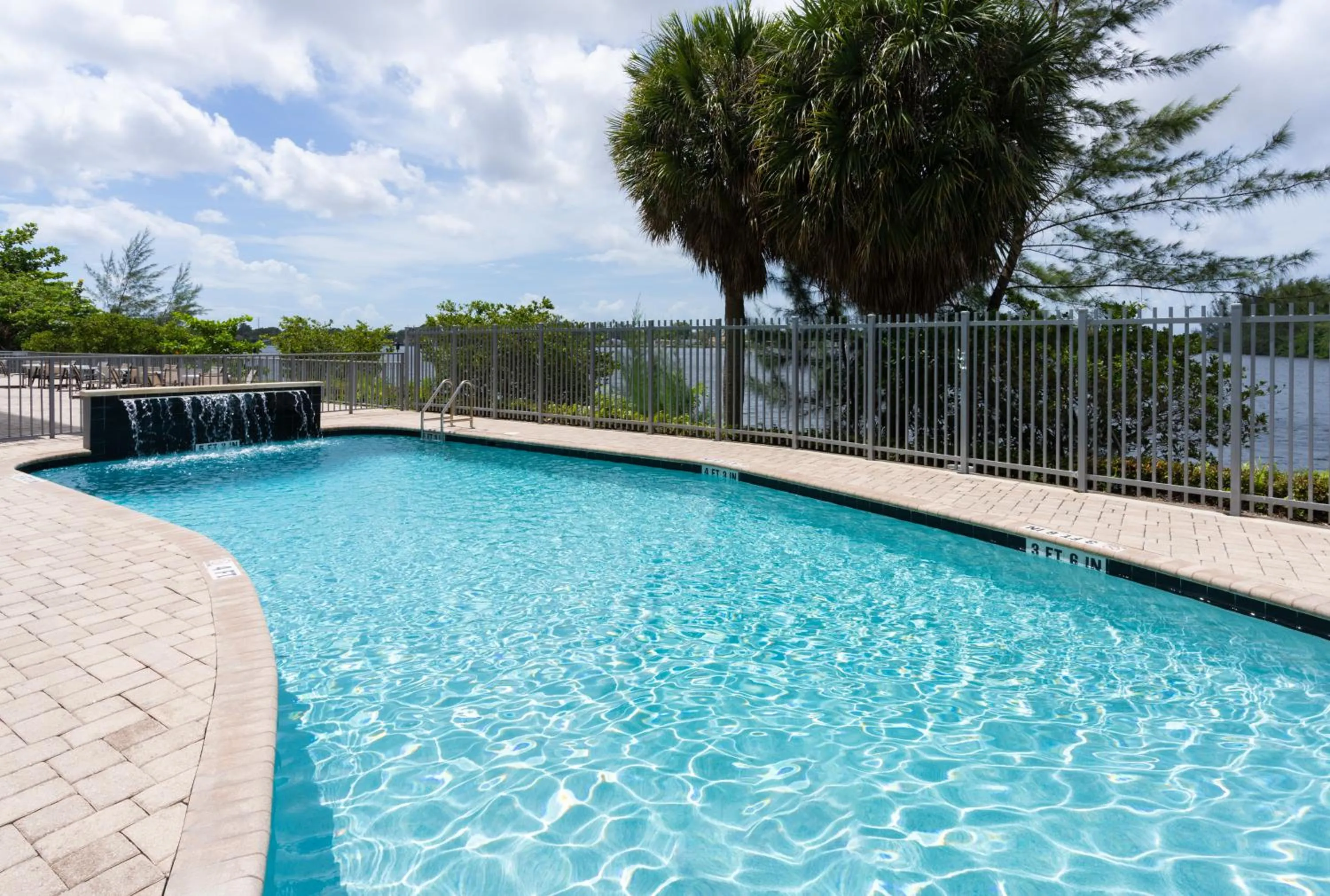 Pool view in Holiday Inn Express Miami Airport-Blue Lagoon Area by IHG