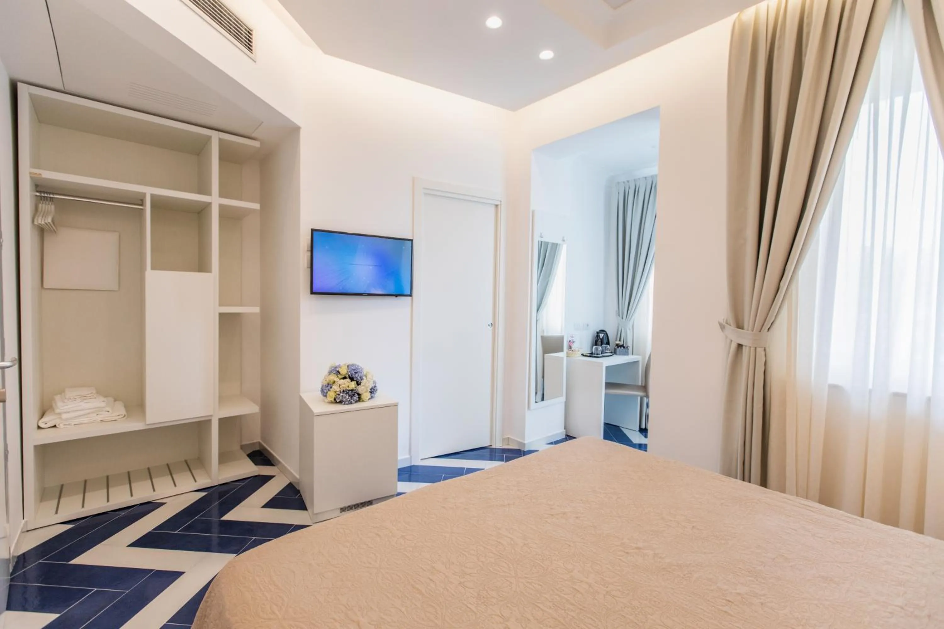 Bedroom, Bed in Hotel le Rocce - Agerola, Amalfi Coast