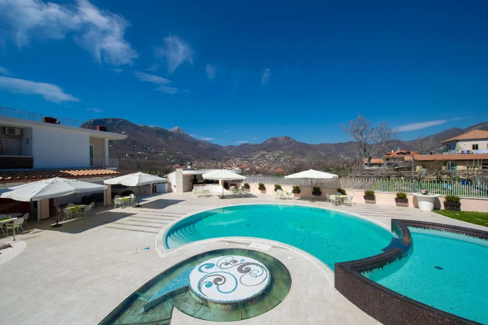 Swimming pool in Hotel le Rocce - Agerola, Amalfi Coast