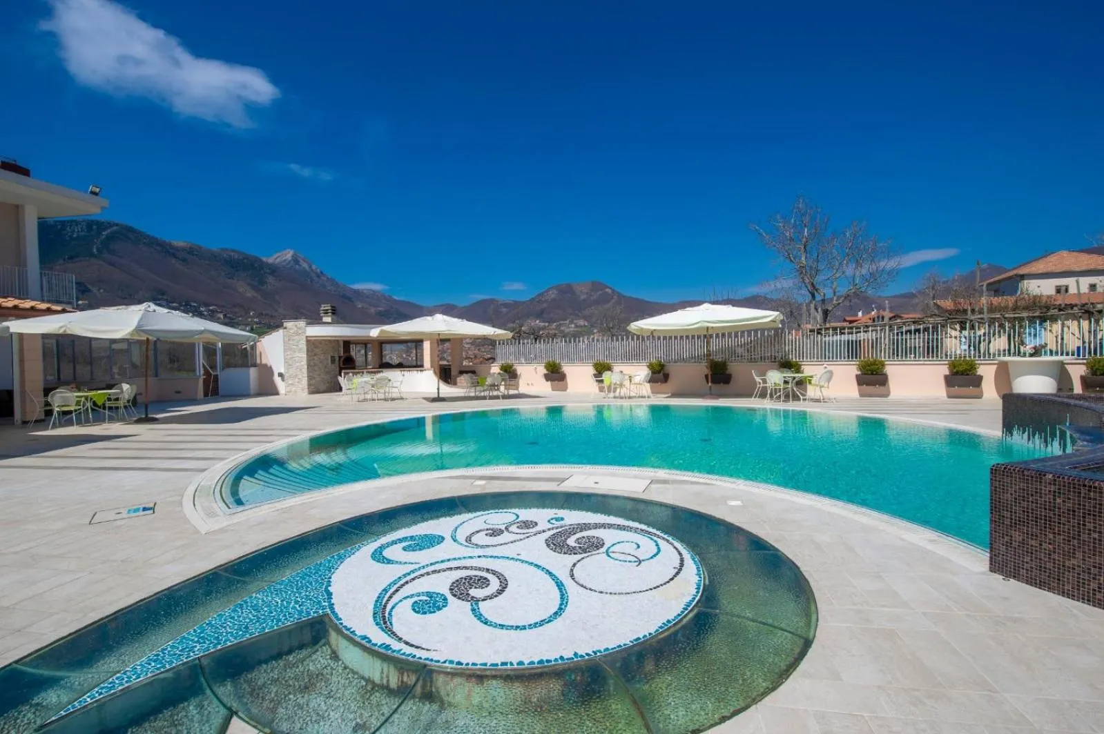 Swimming pool in Hotel le Rocce - Agerola, Amalfi Coast