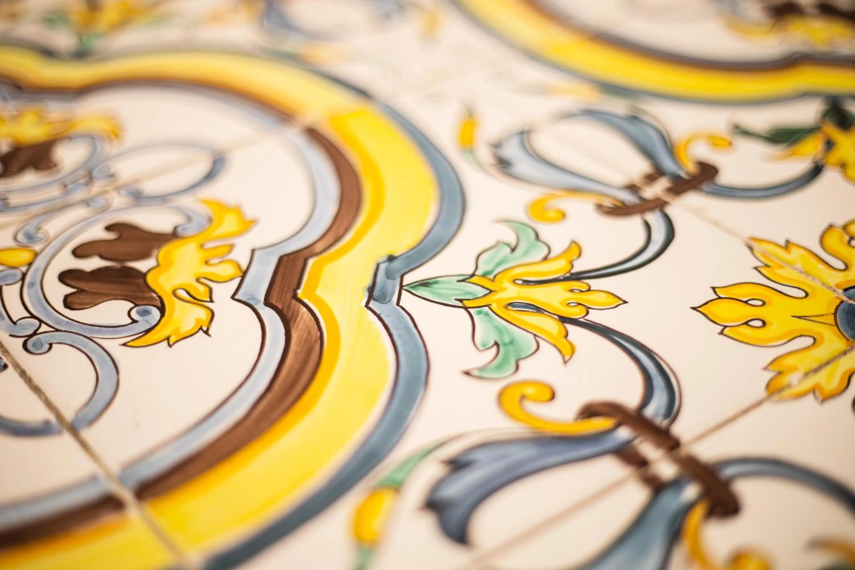 Decorative detail in Hotel le Rocce - Agerola, Amalfi Coast