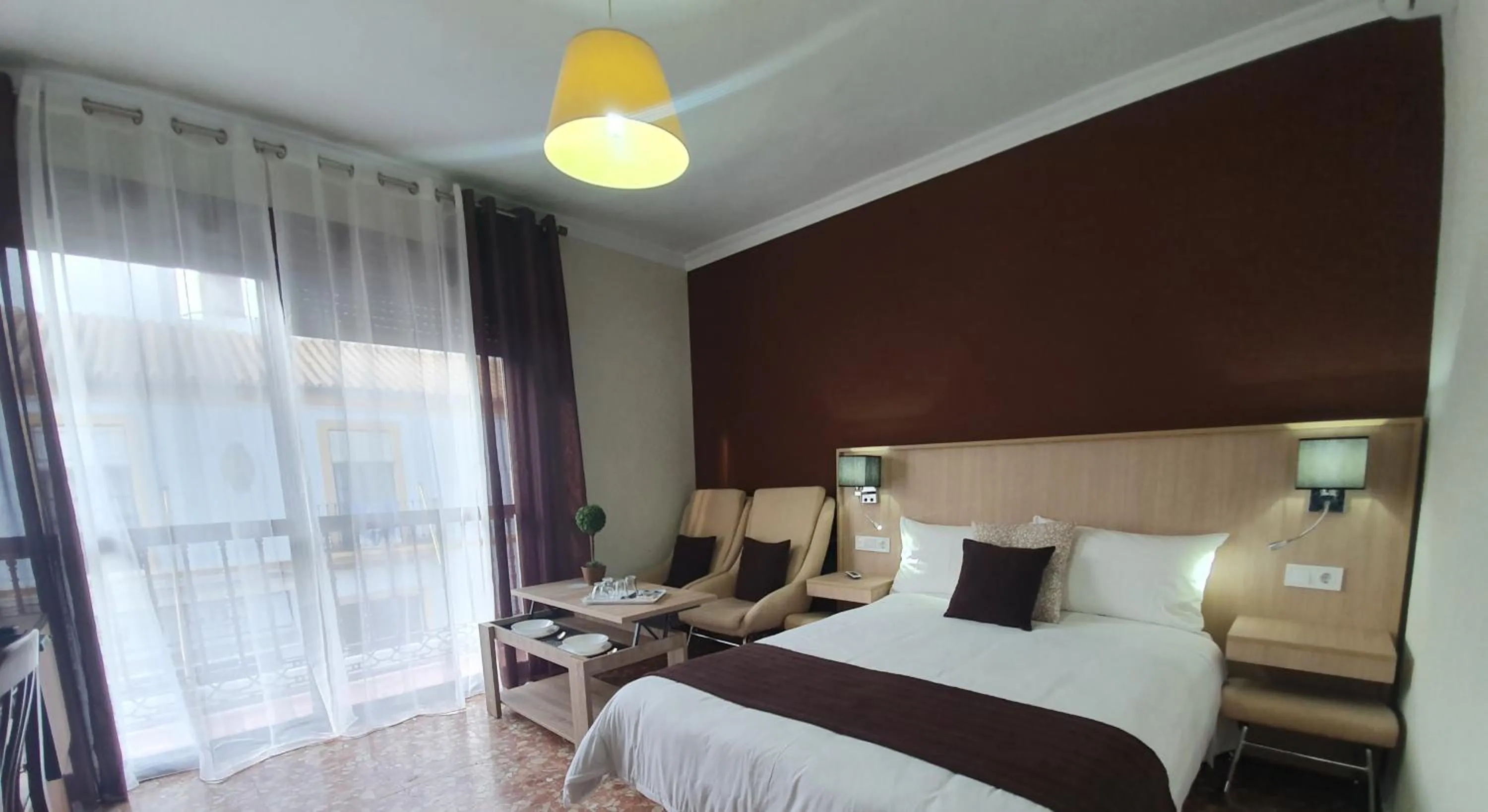 Bed in LUNA-Guest Rooms